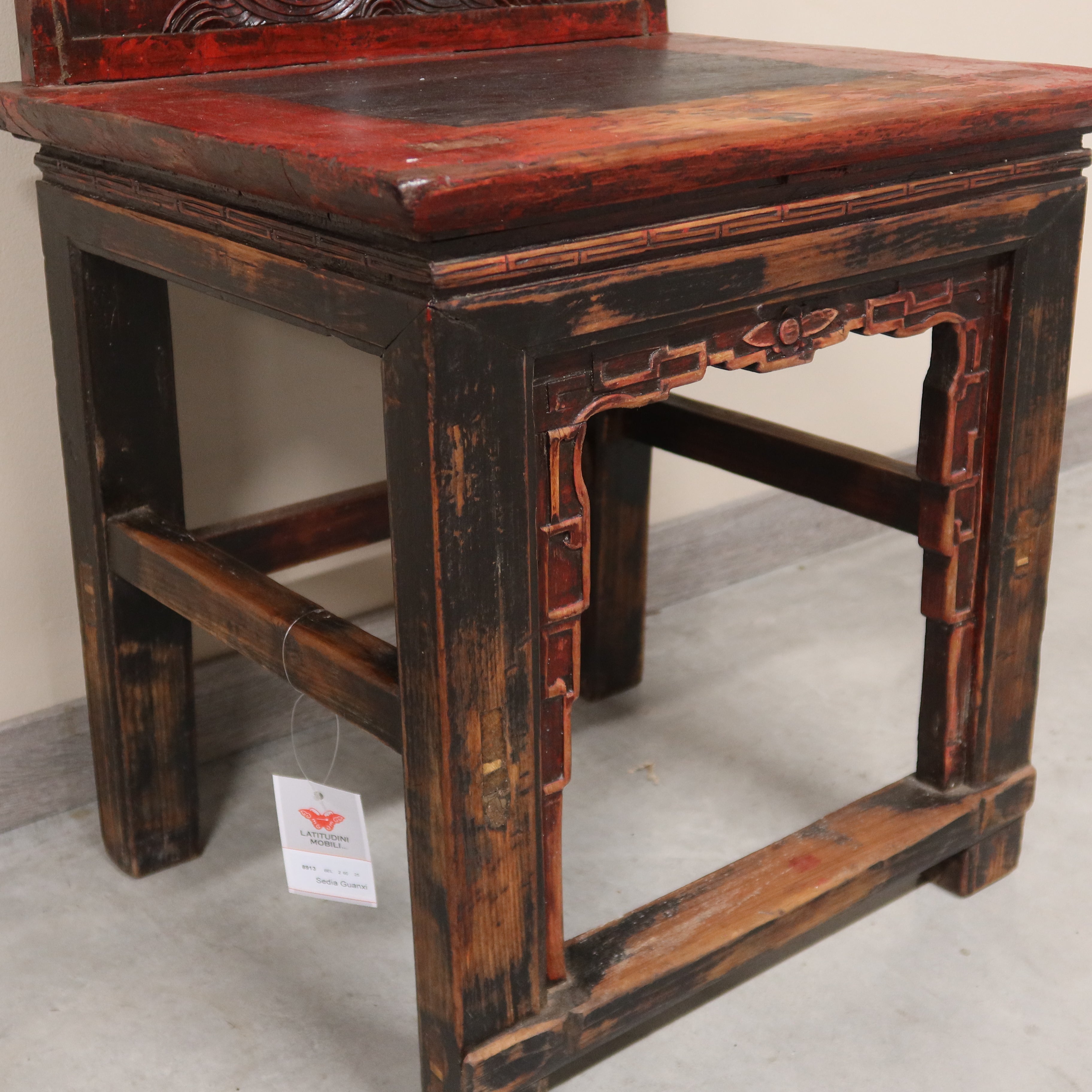 SEDIA CINESE DEL GUANXI A PAGODA