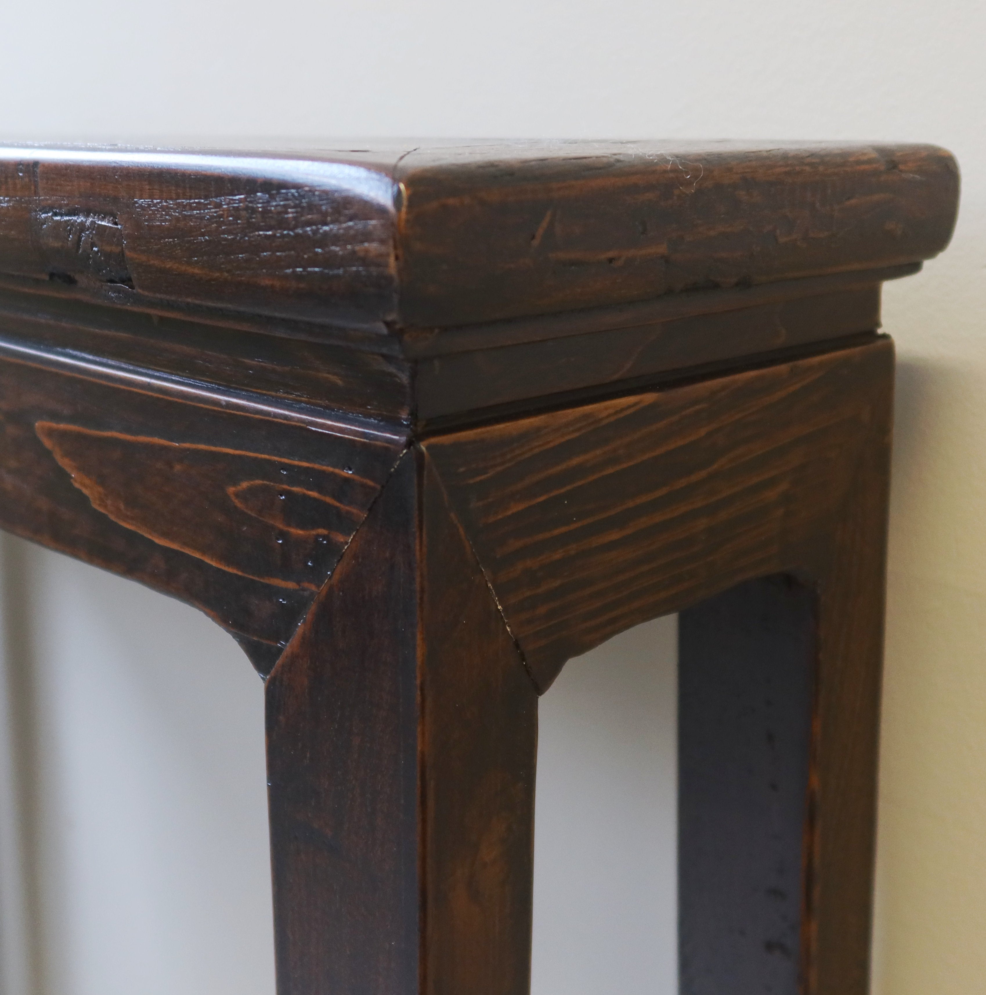 CONSOLLE STRETTA OLMO CINESE