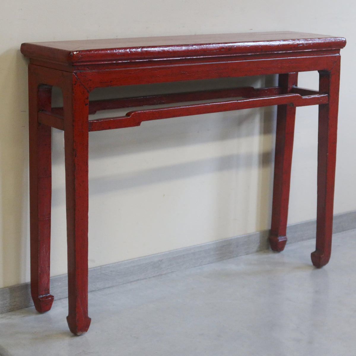 CONSOLLE CINESE LACCA ROSSA