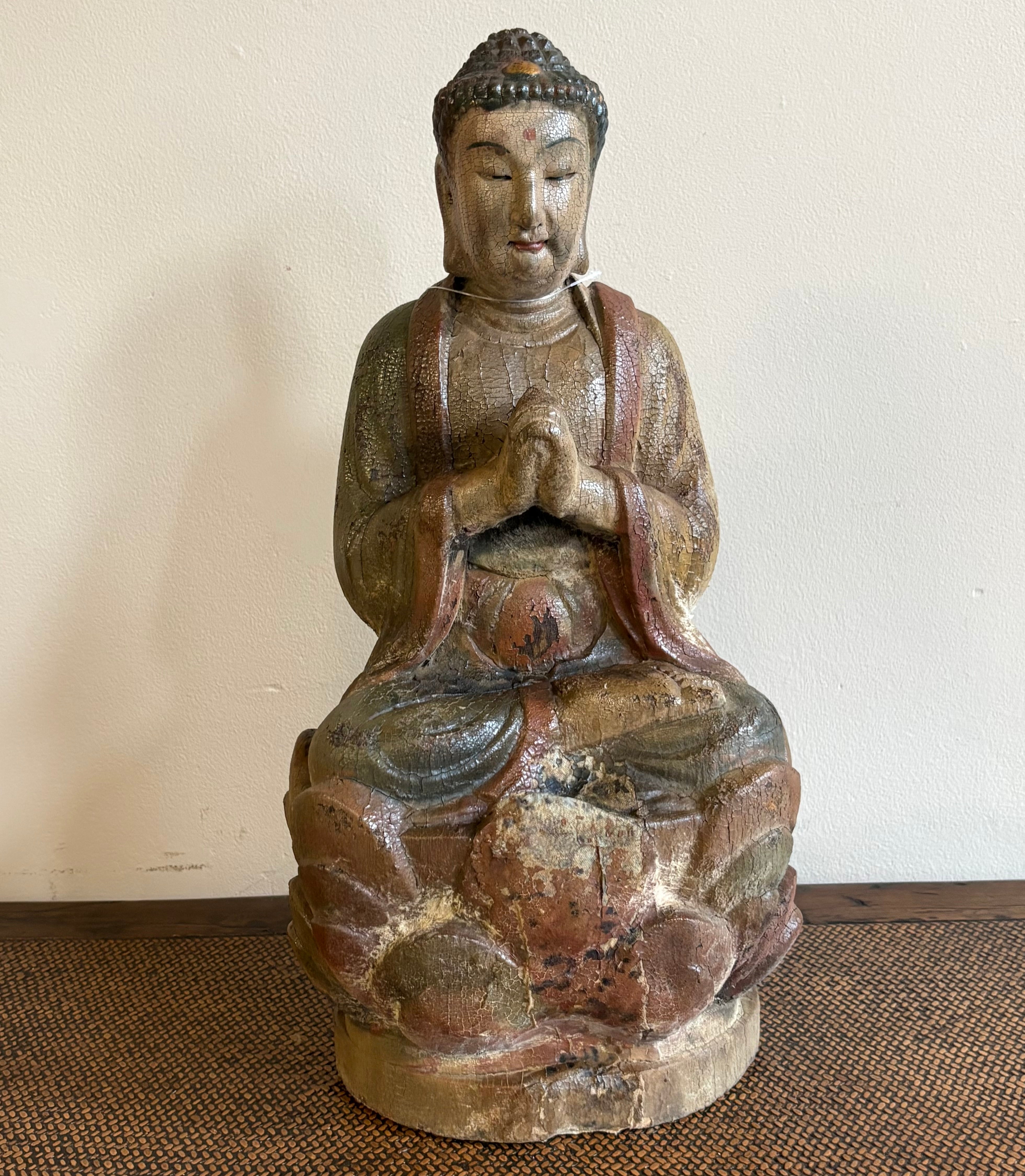 STATUA LIGNEA GUANYIN