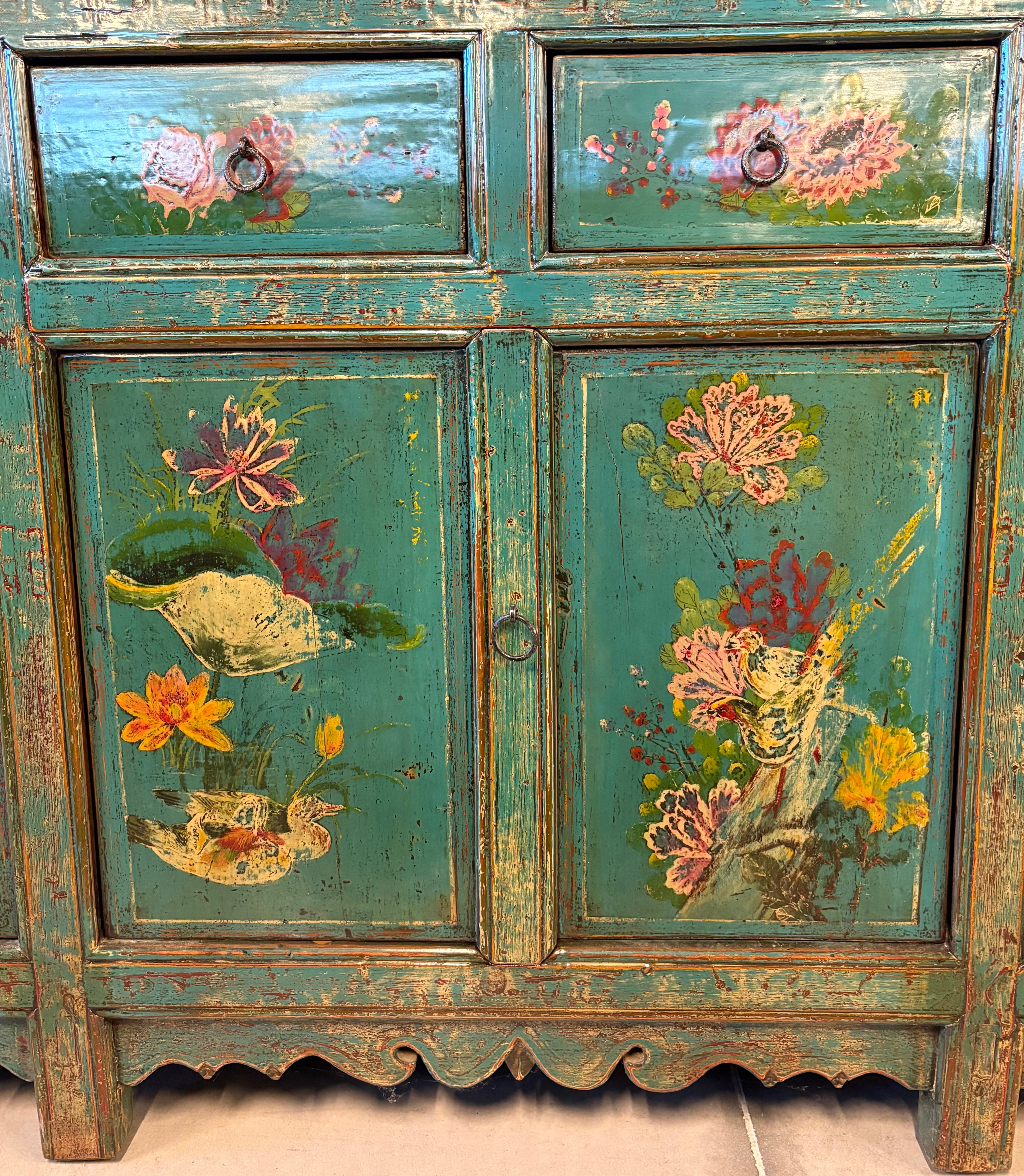 GRANDE CREDENZA MONGOLIA DEC. 6A6C