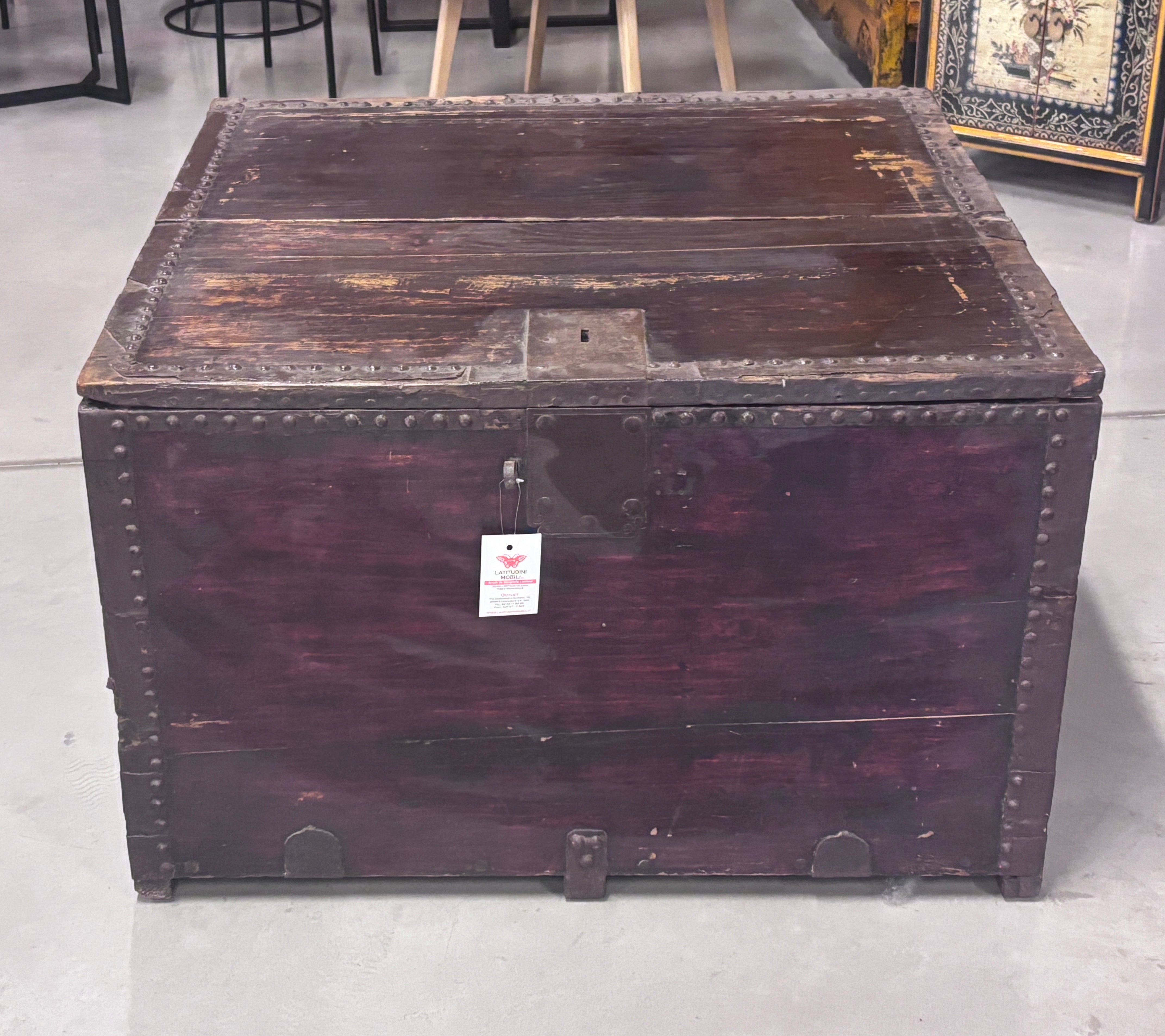 GRANDE BAULE QUADRATO APERTURA A CASSAPANCA