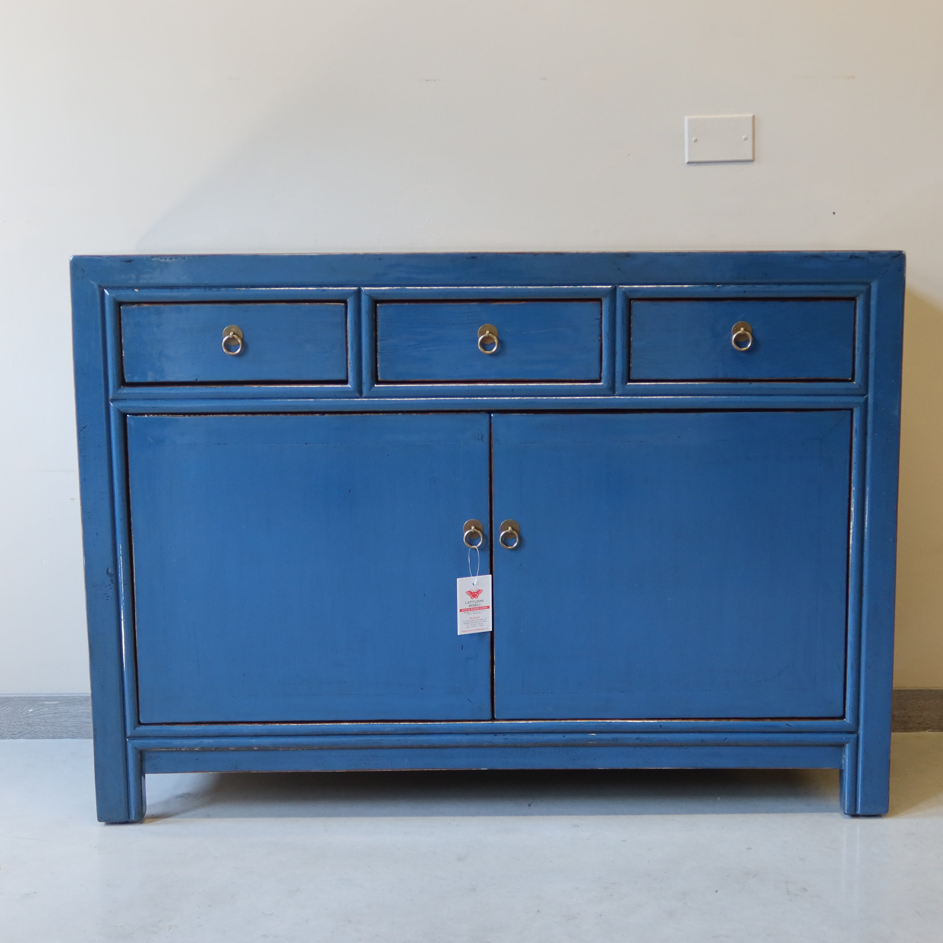 BUFFET GANZU LACCA BLU