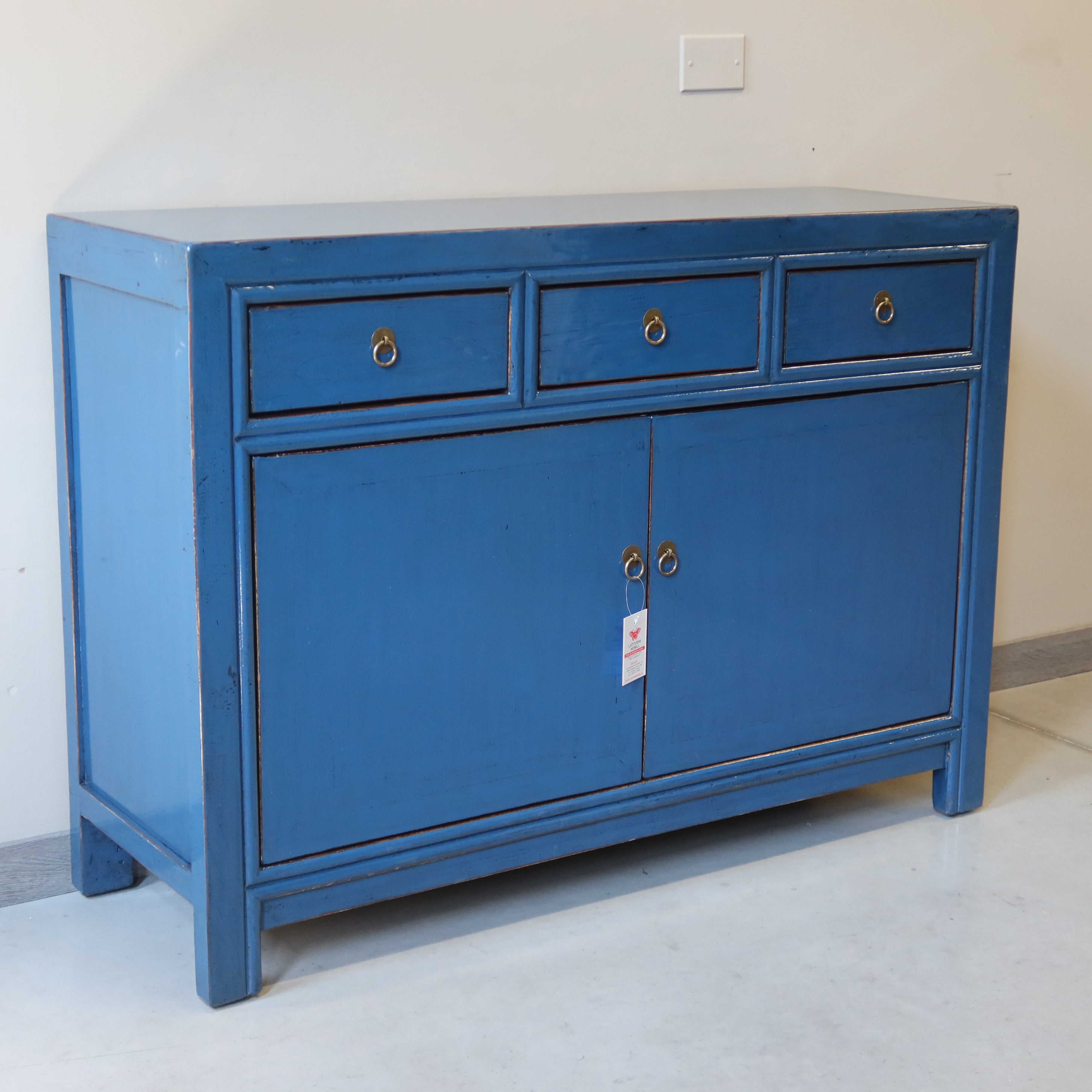 BUFFET GANZU LACCA BLU