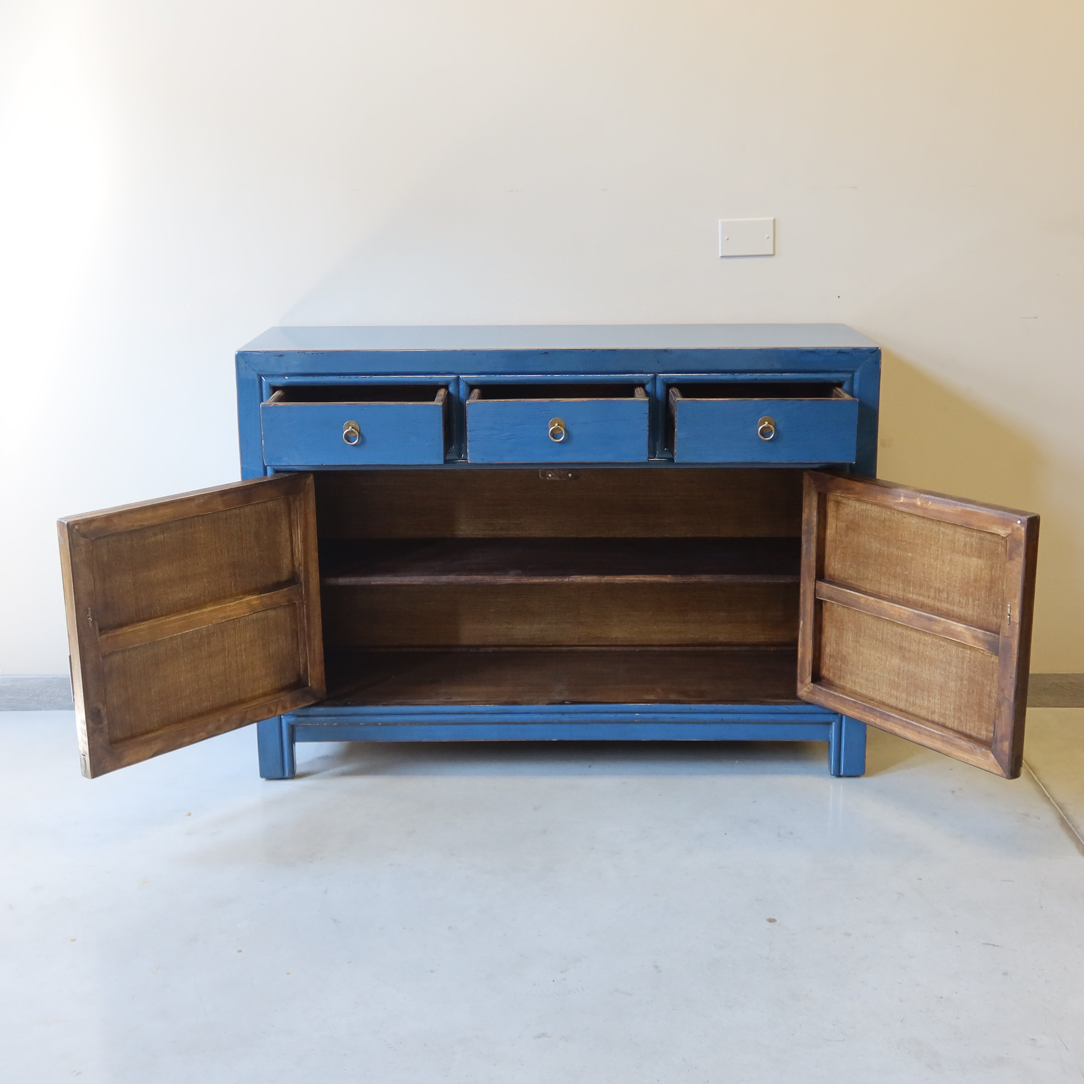 BUFFET GANZU LACCA BLU