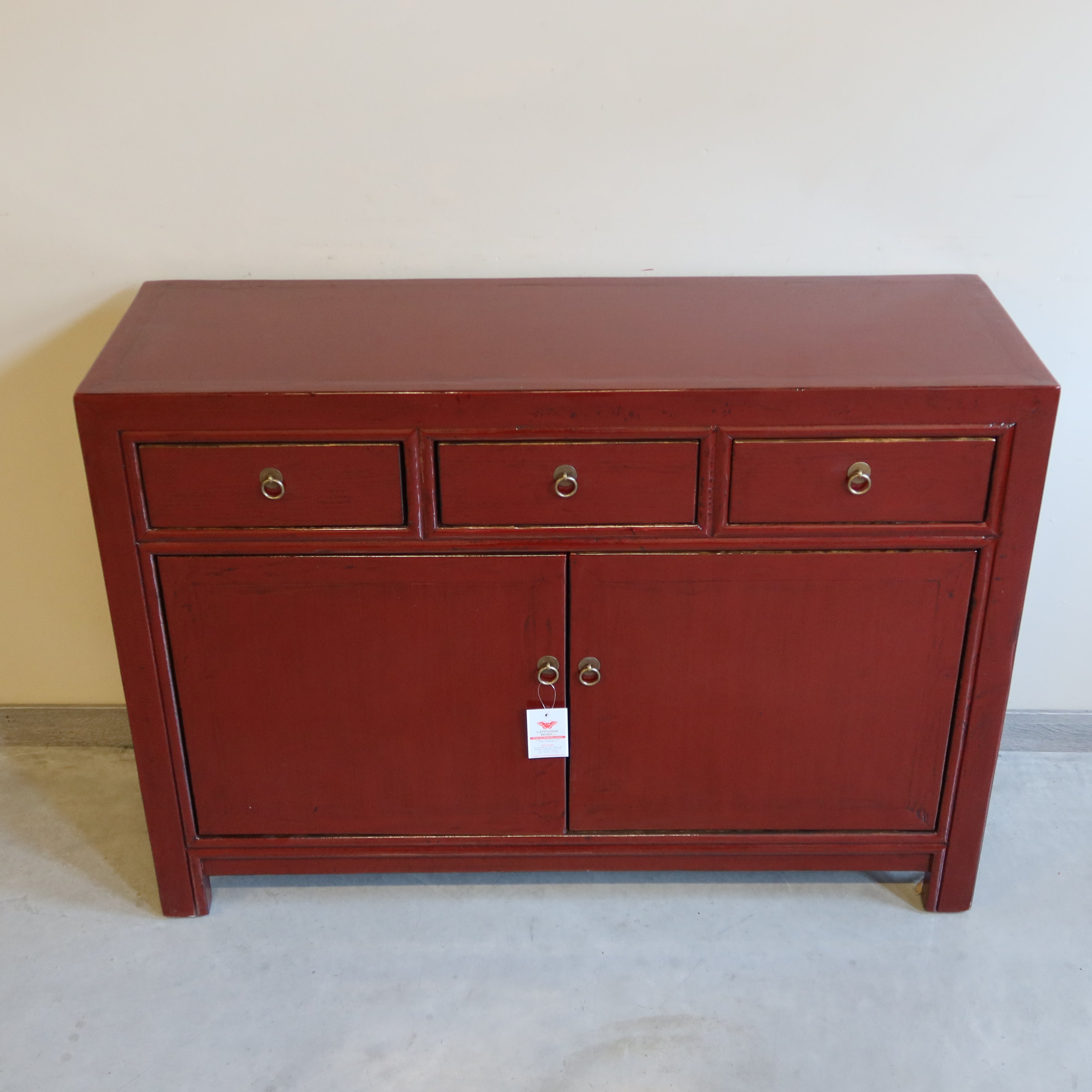 BUFFET DEL GANZU LACCA BORDEAUX