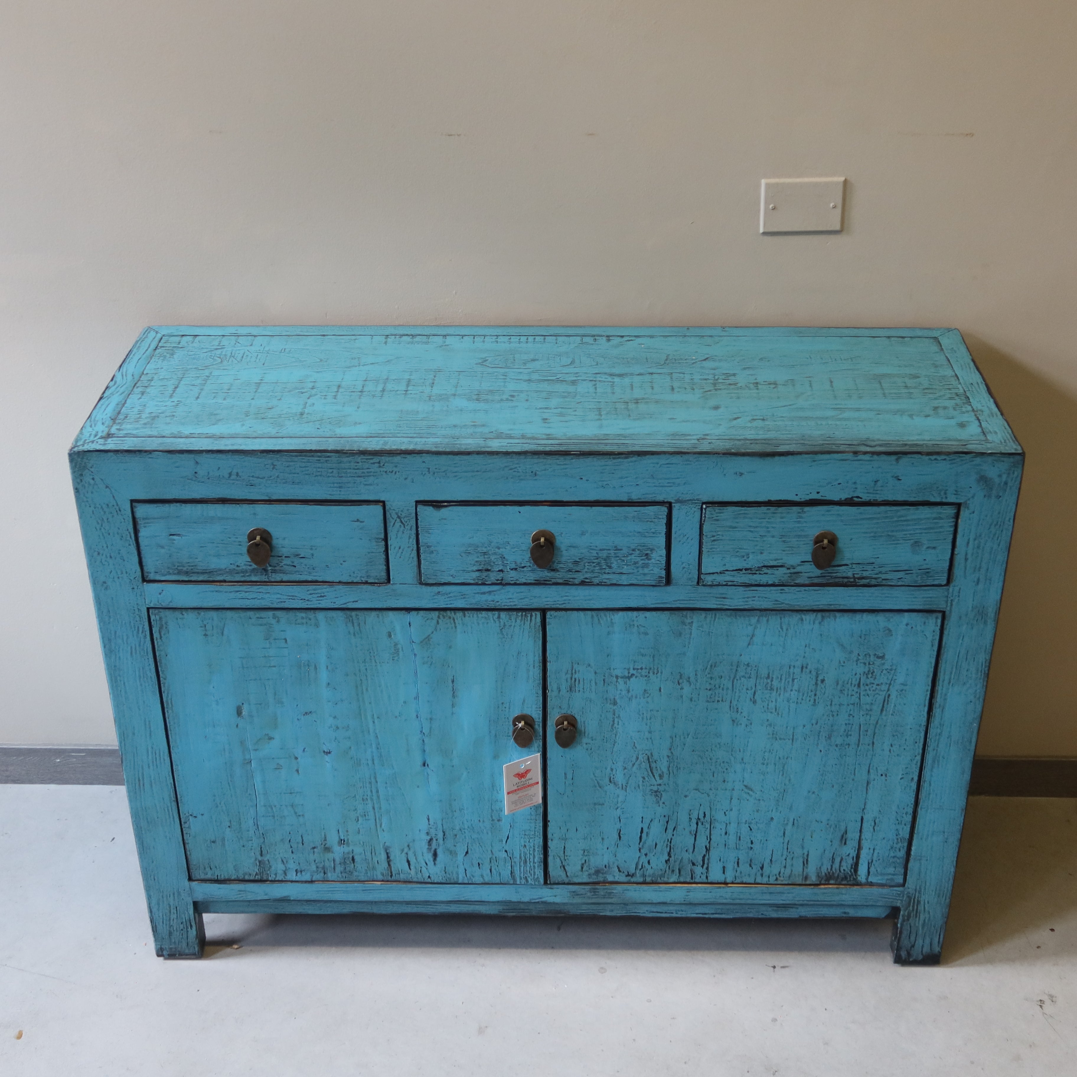 BUFFET DEL GANZU LACCA AZZURRA