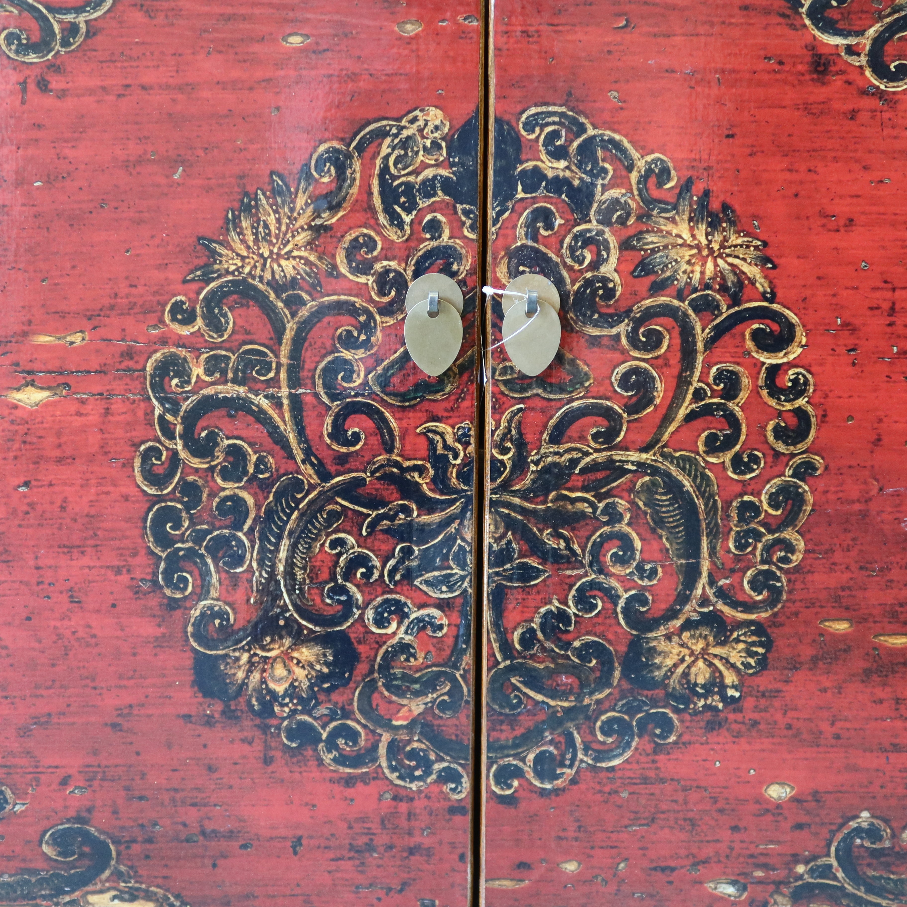 CREDENZA MONGOLIA LACCA DECORATA