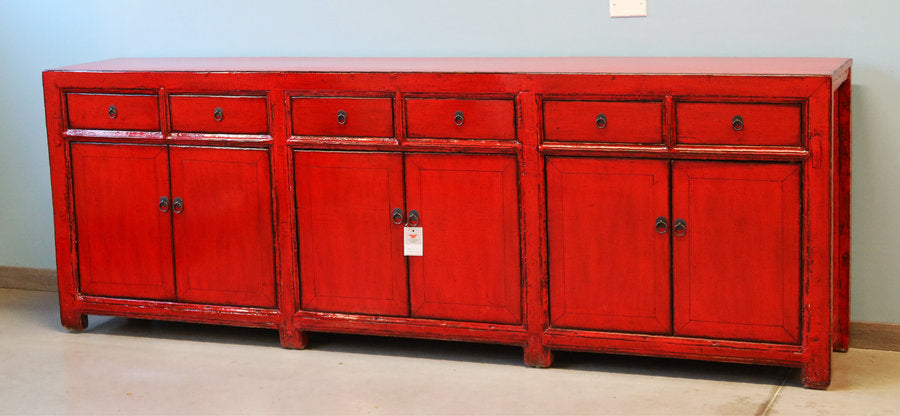GRANDE CREDENZA MONGOLIA LACCATA