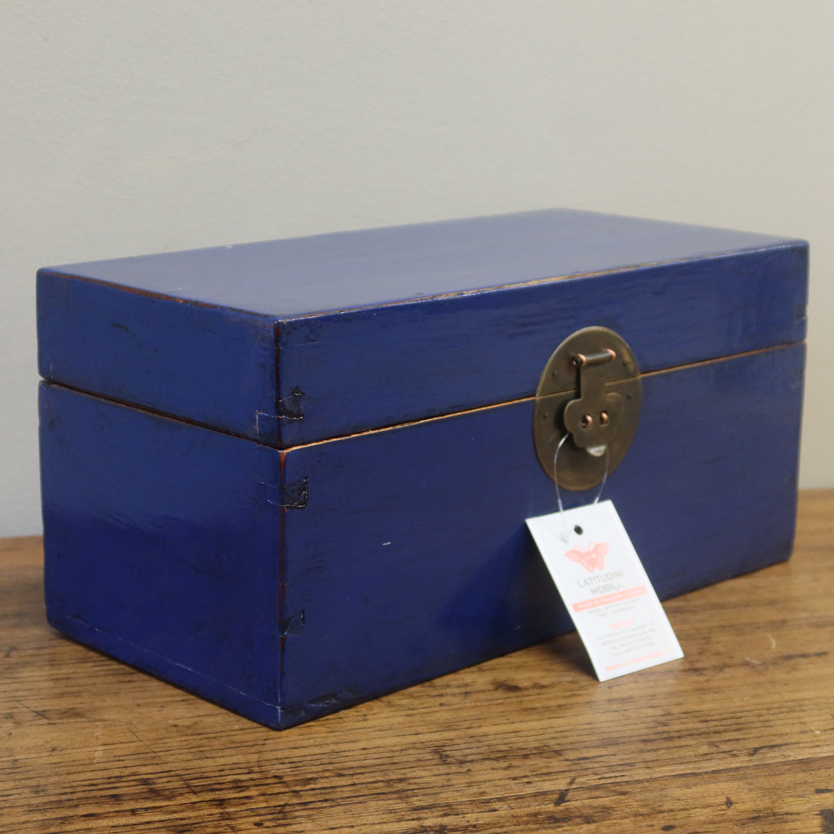 BAULETTO CINESE LACCA BLU
