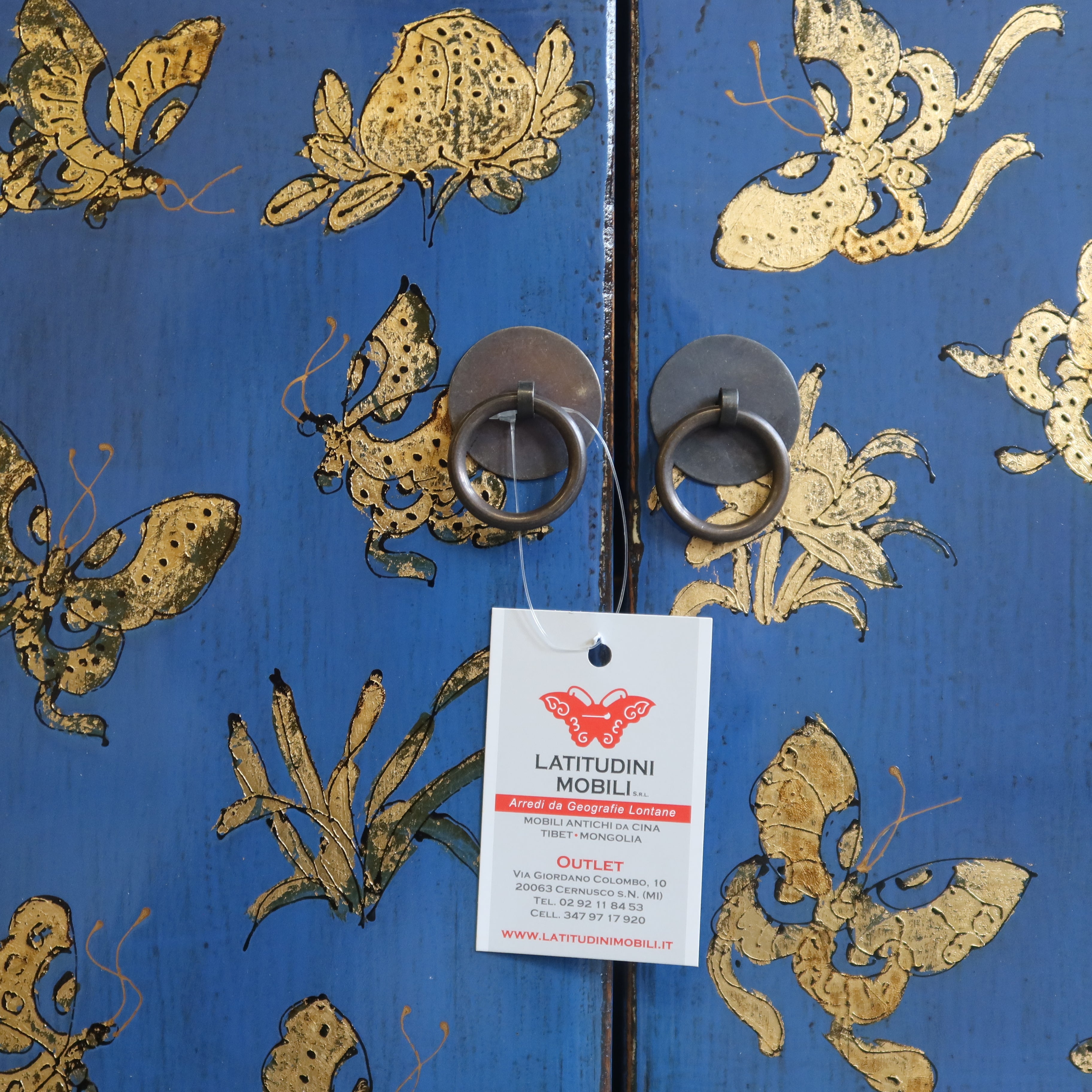 CREDENZINA DECORATA DELLO SHANXI