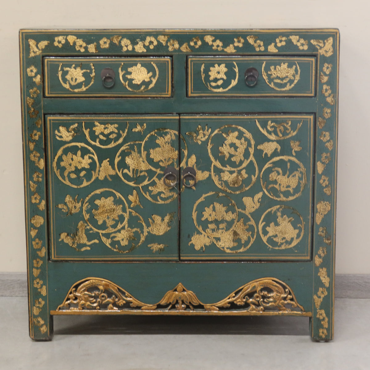 CREDENZINO CINESE DELLO SHANXI DECORATO