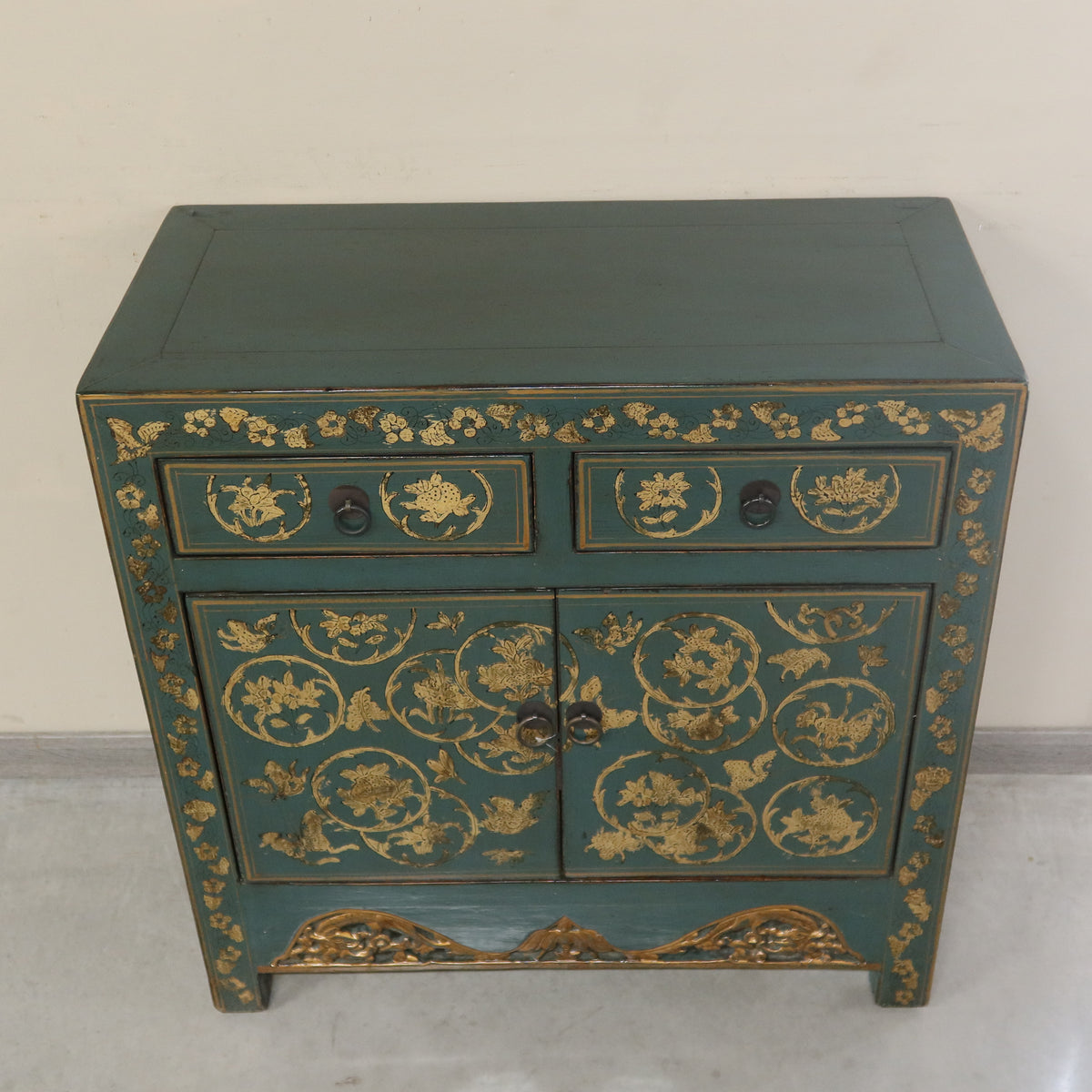 CREDENZINO CINESE DELLO SHANXI DECORATO