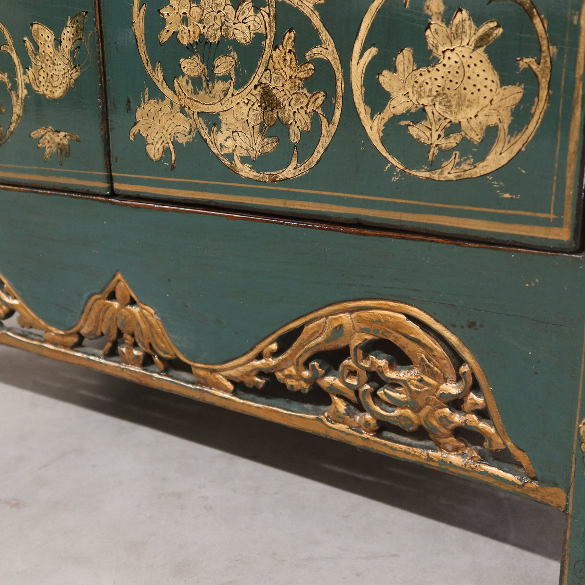 CREDENZINO CINESE DELLO SHANXI DECORATO