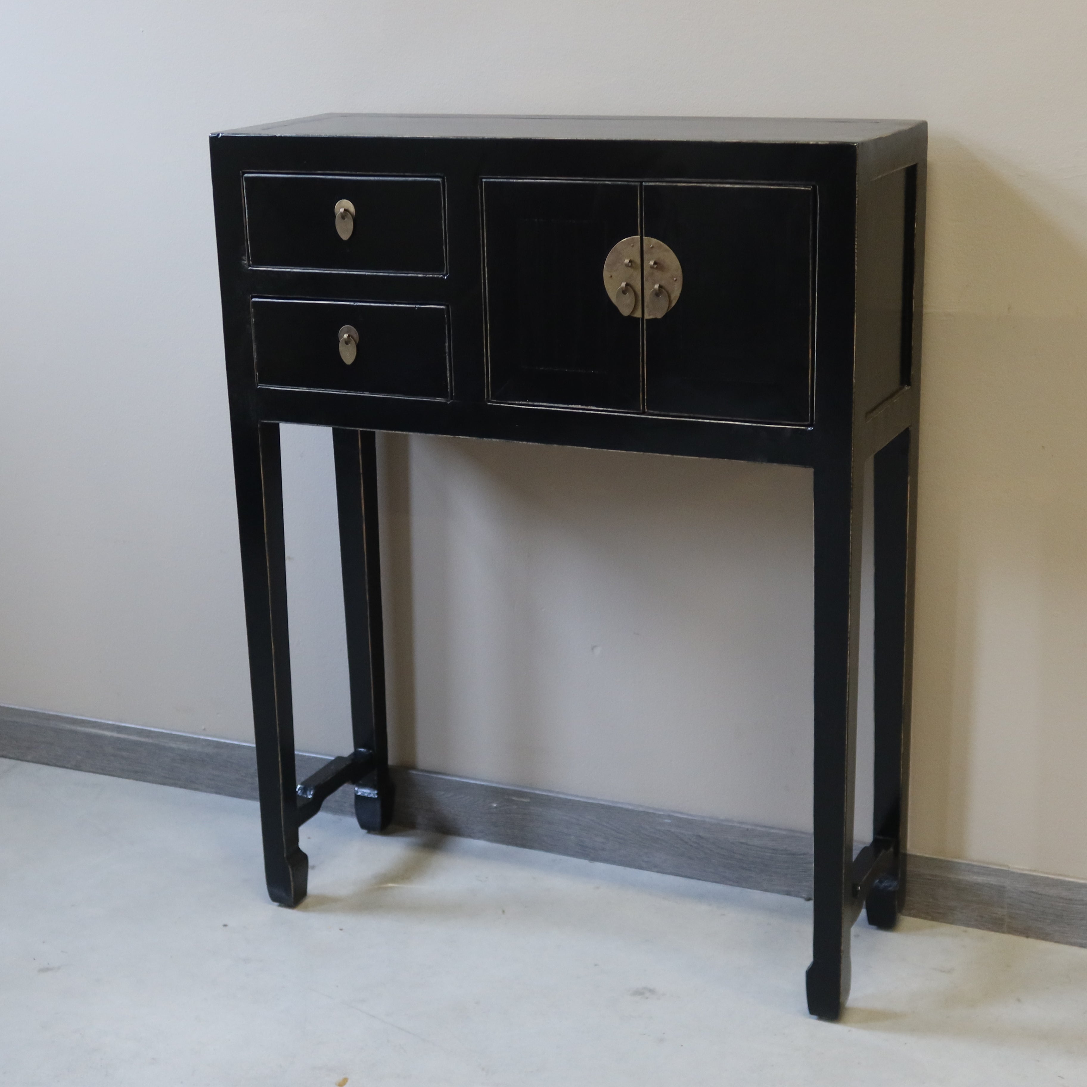 CONSOLINA CINESE LACCA NERA