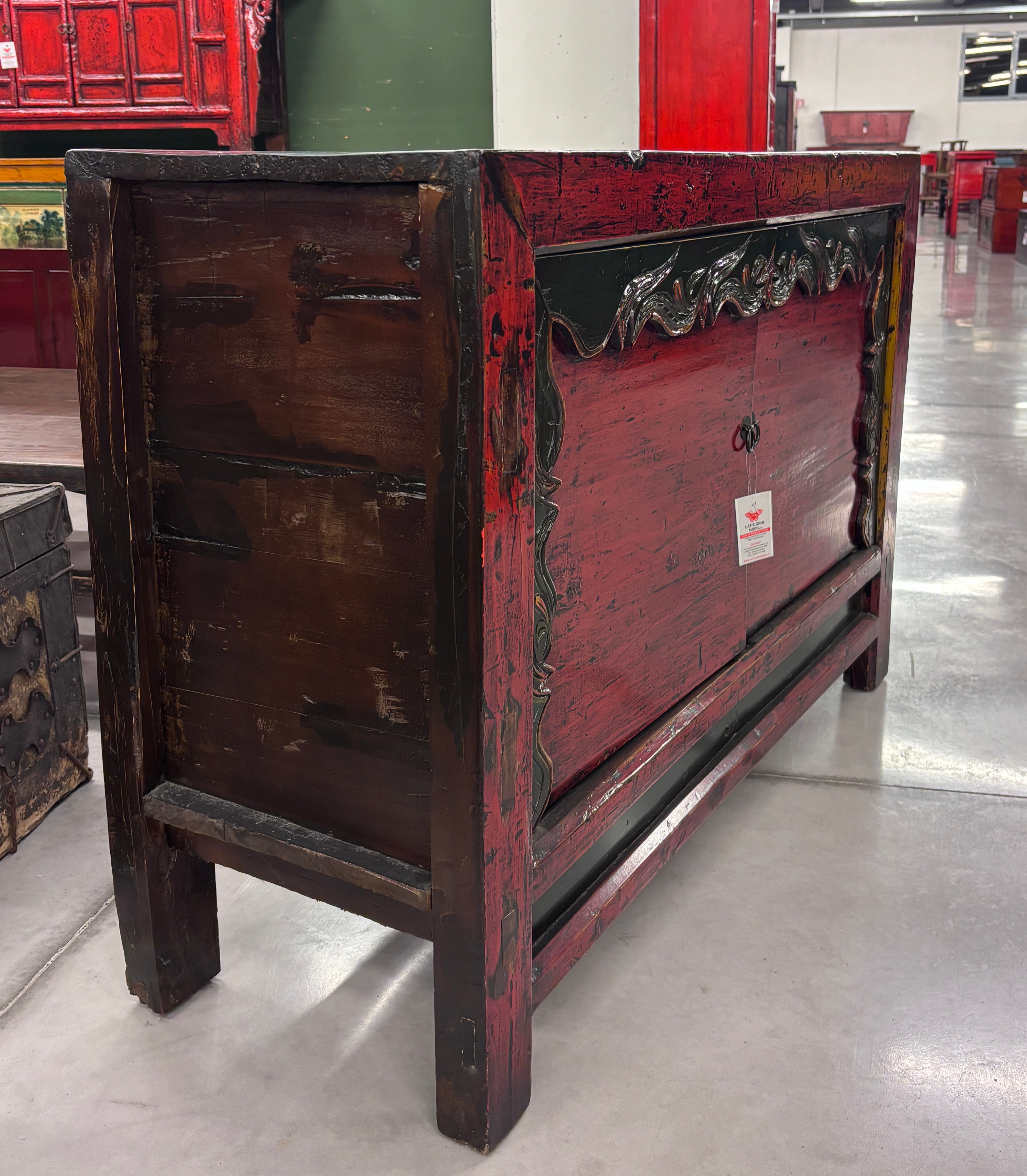 MADIA CINESE DEL GANZU ANTE FRAME A SBALZO