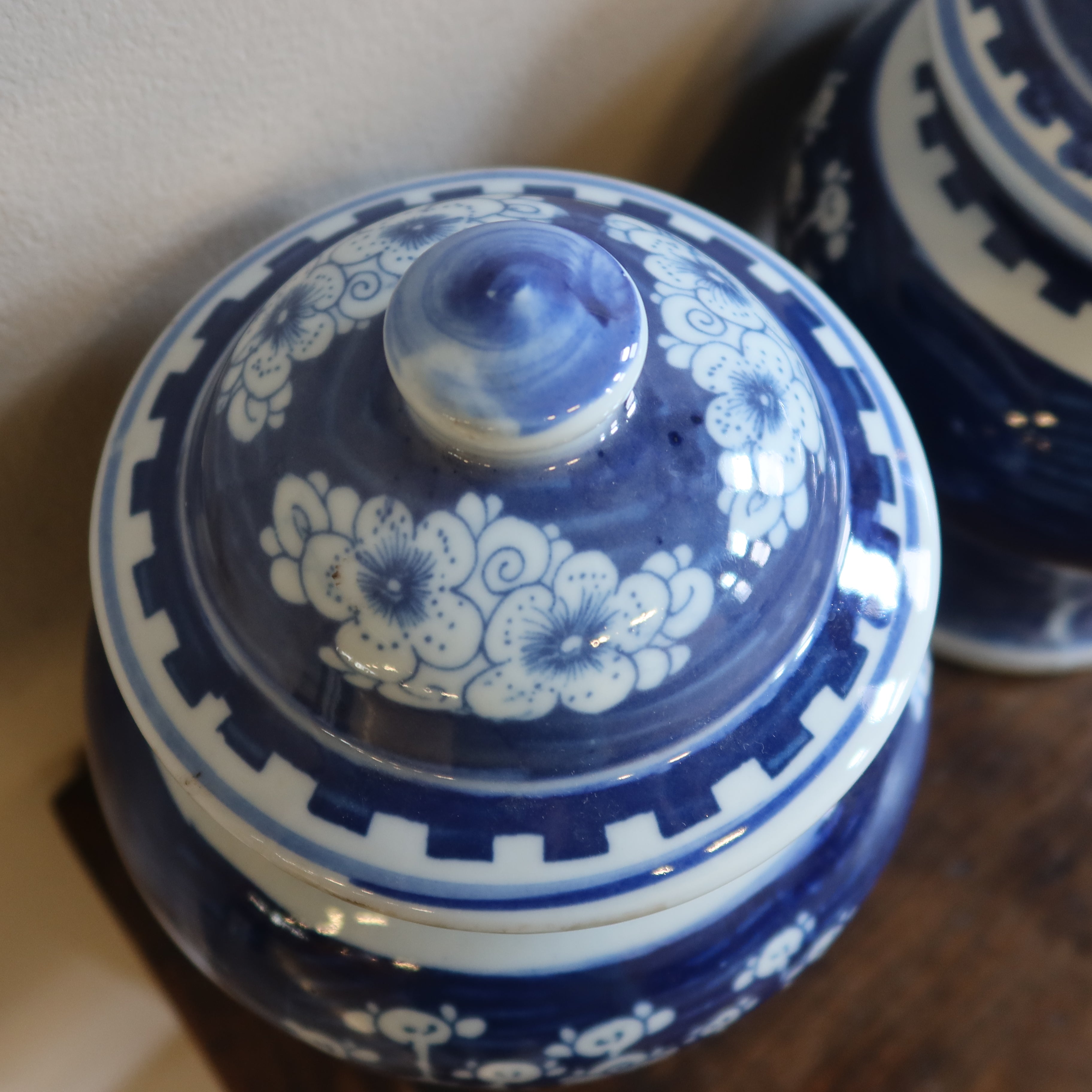 VASO STONDATO CERAMICA DIPINTA