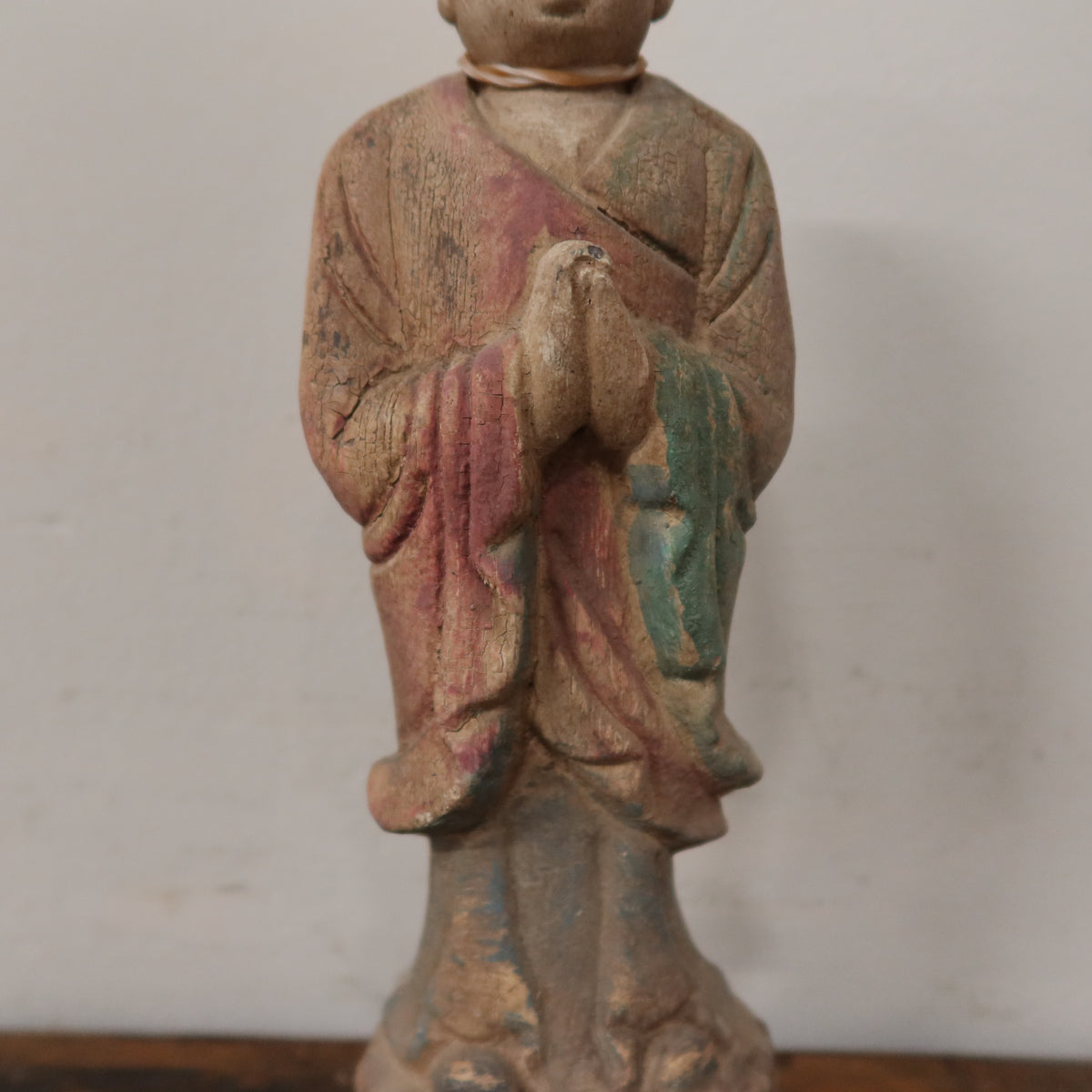 STATUETTA LIGNEA "MONACO IN PIEDI"