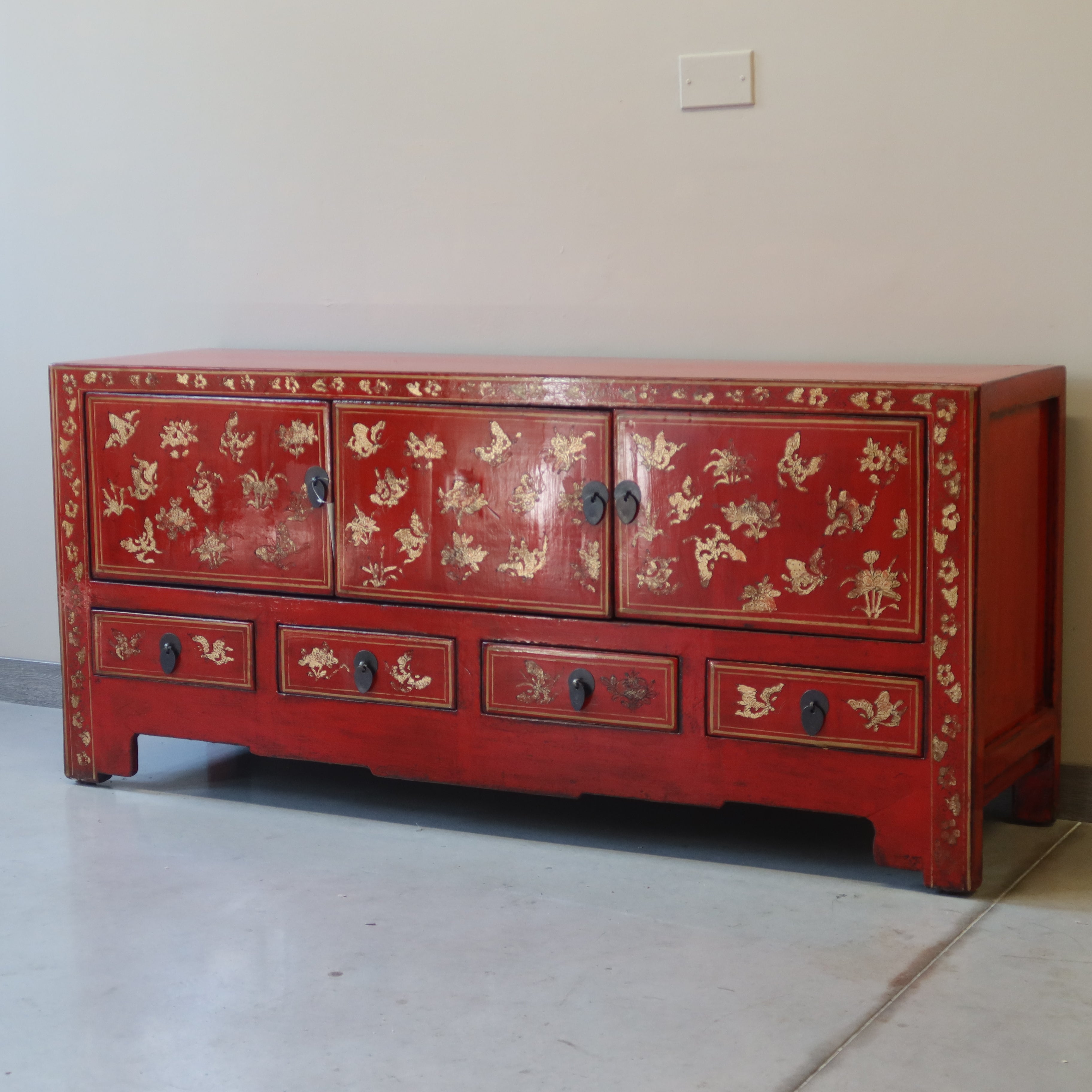CASSAPANCA DECORATA CINESE DELLO SHANXI