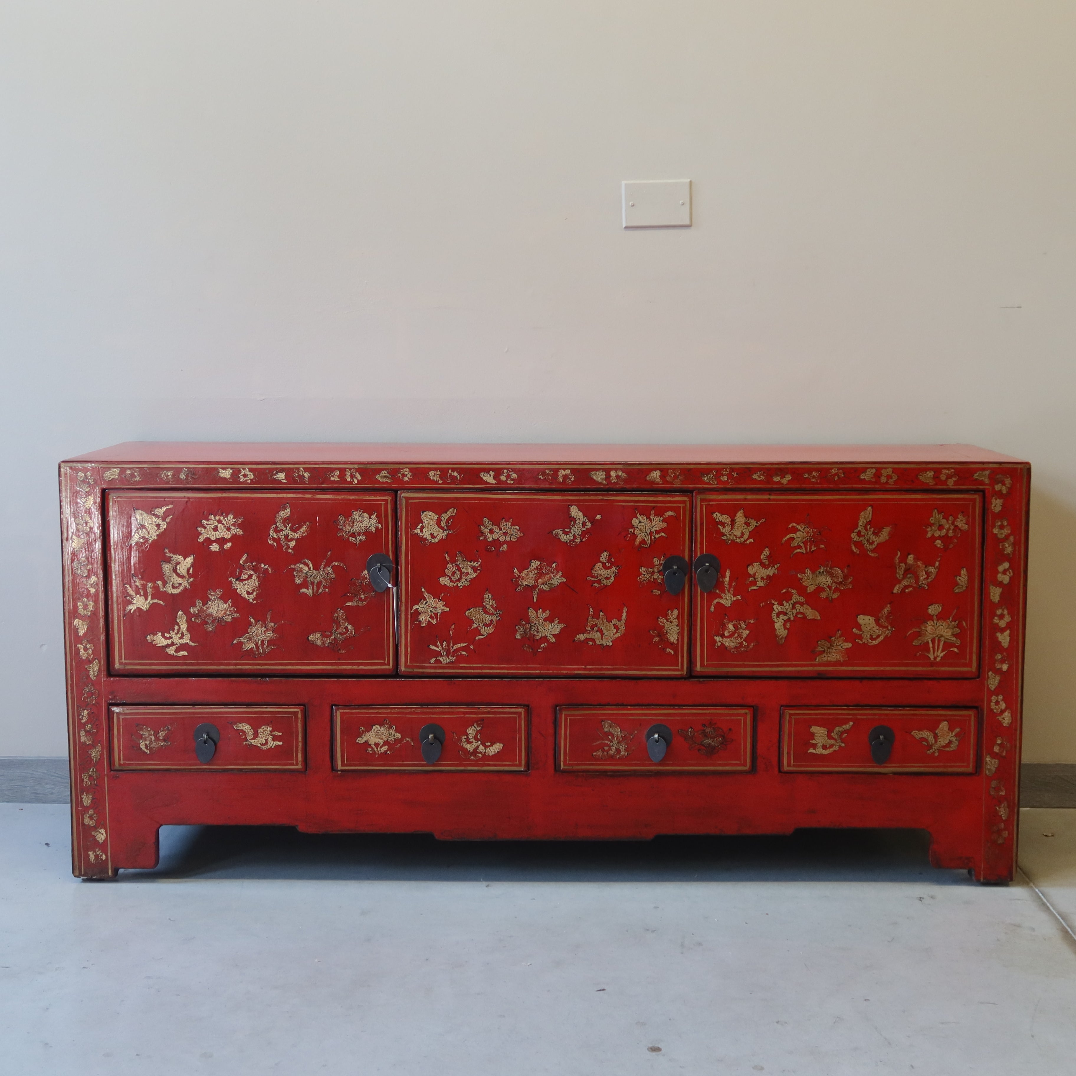 CASSAPANCA DECORATA CINESE DELLO SHANXI