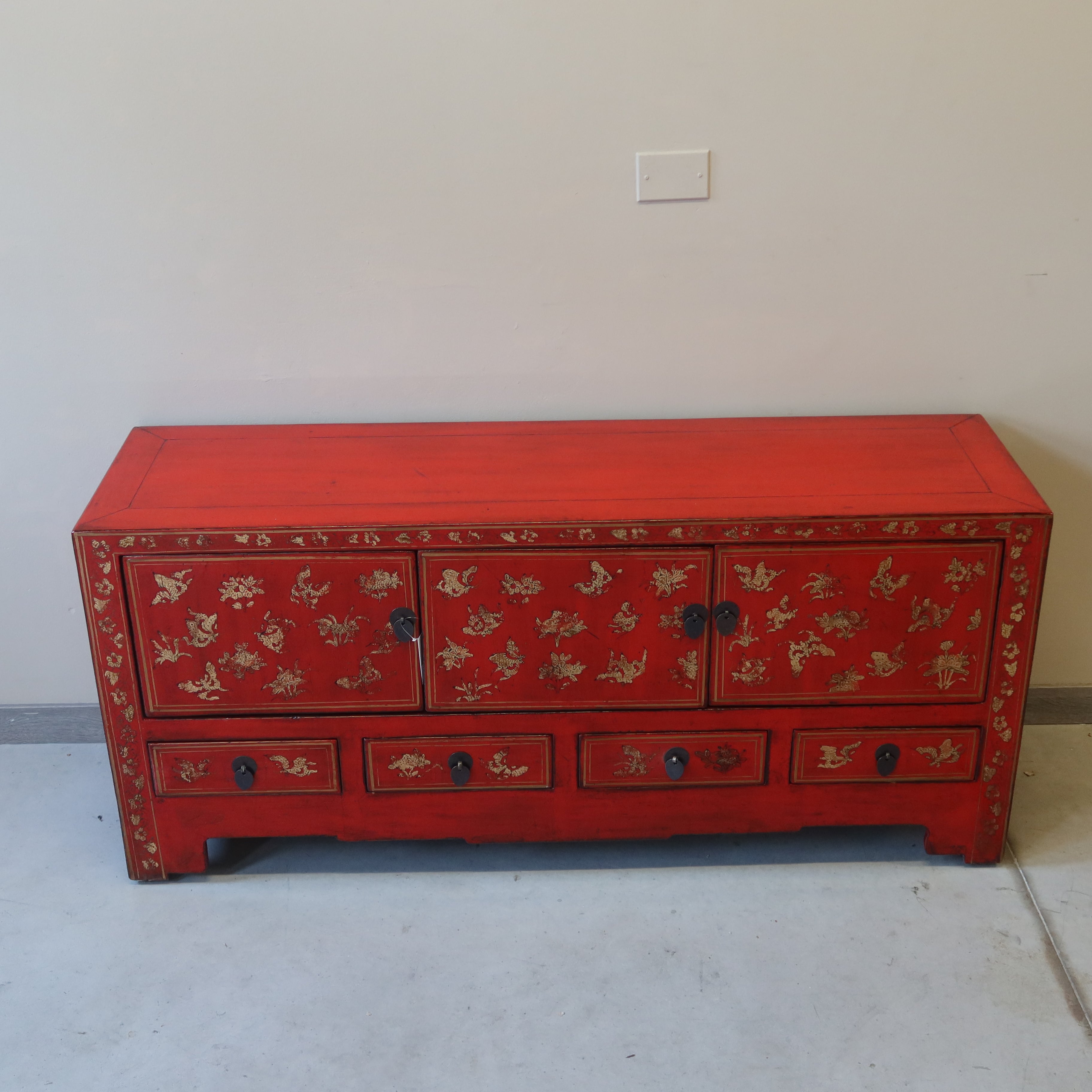 CASSAPANCA DECORATA CINESE DELLO SHANXI