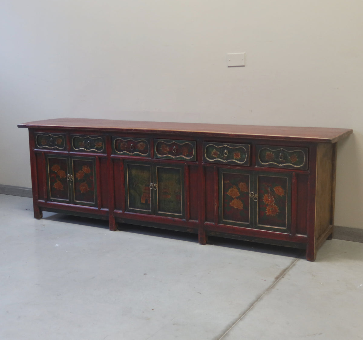 LUNGA CASSAPANCA MONGOLIA DECORO VIVO