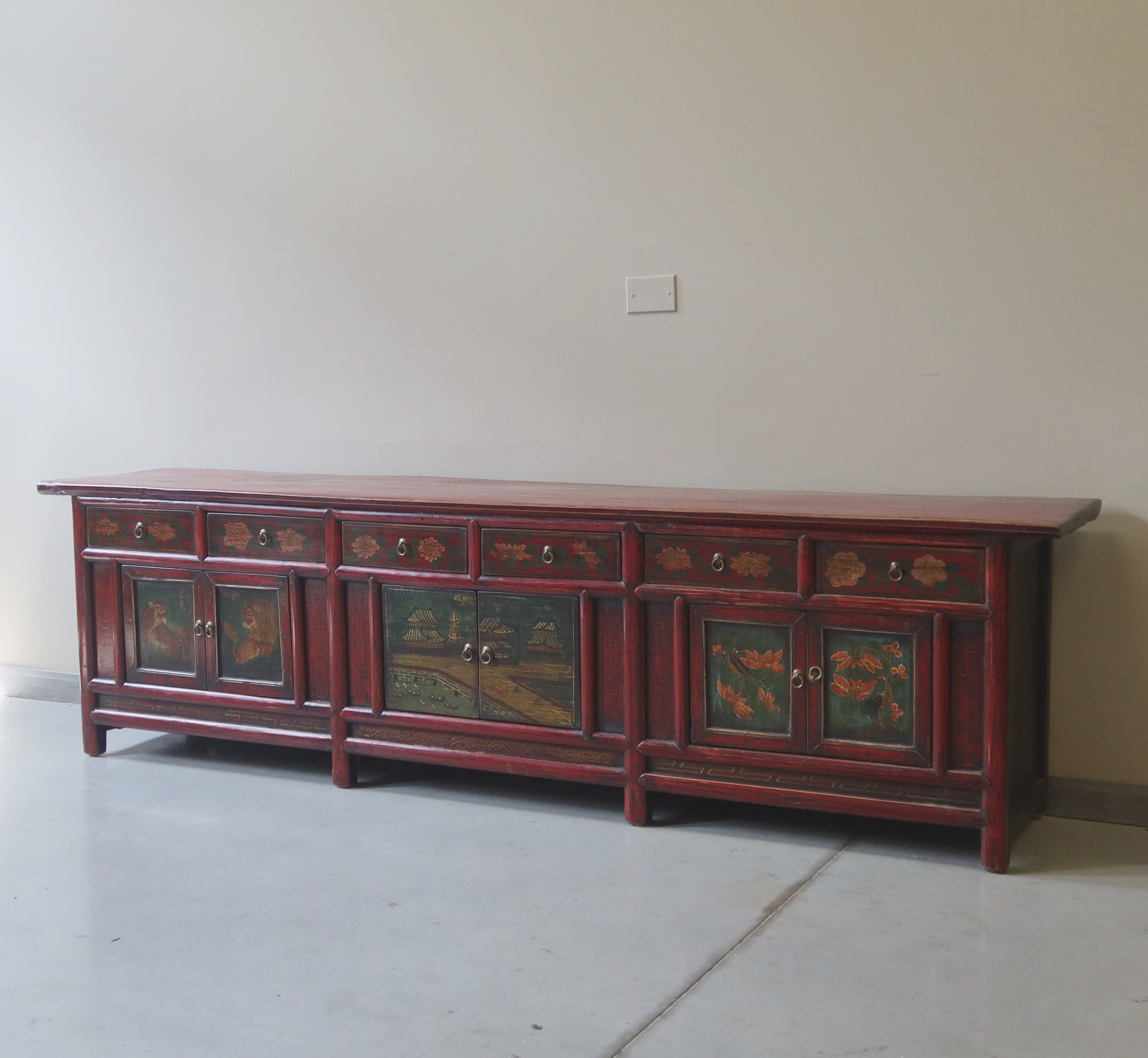 LUNGA CASSAPANCA MONGOLIA DECORO VIVO
