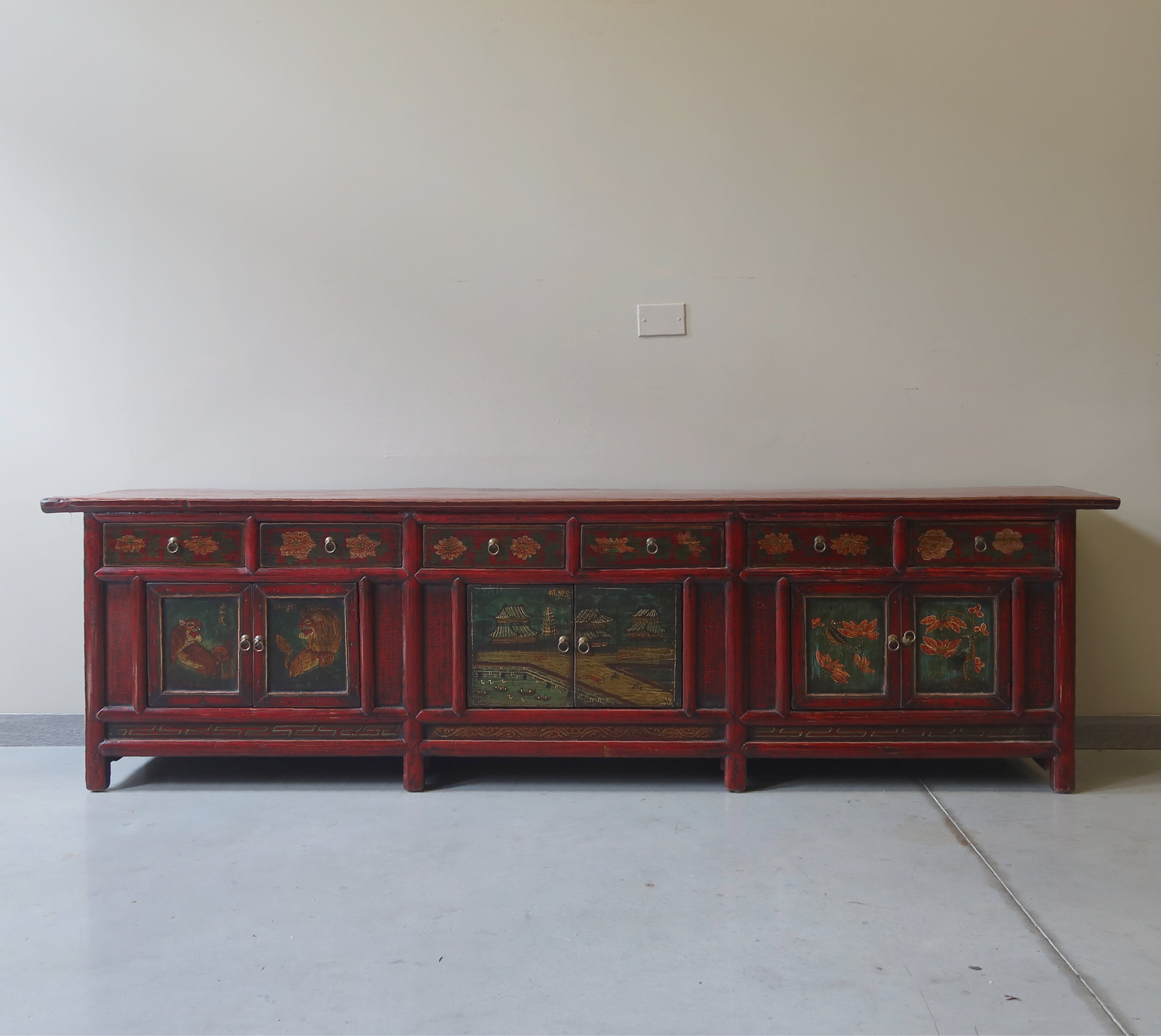 LUNGA CASSAPANCA MONGOLIA DECORO VIVO