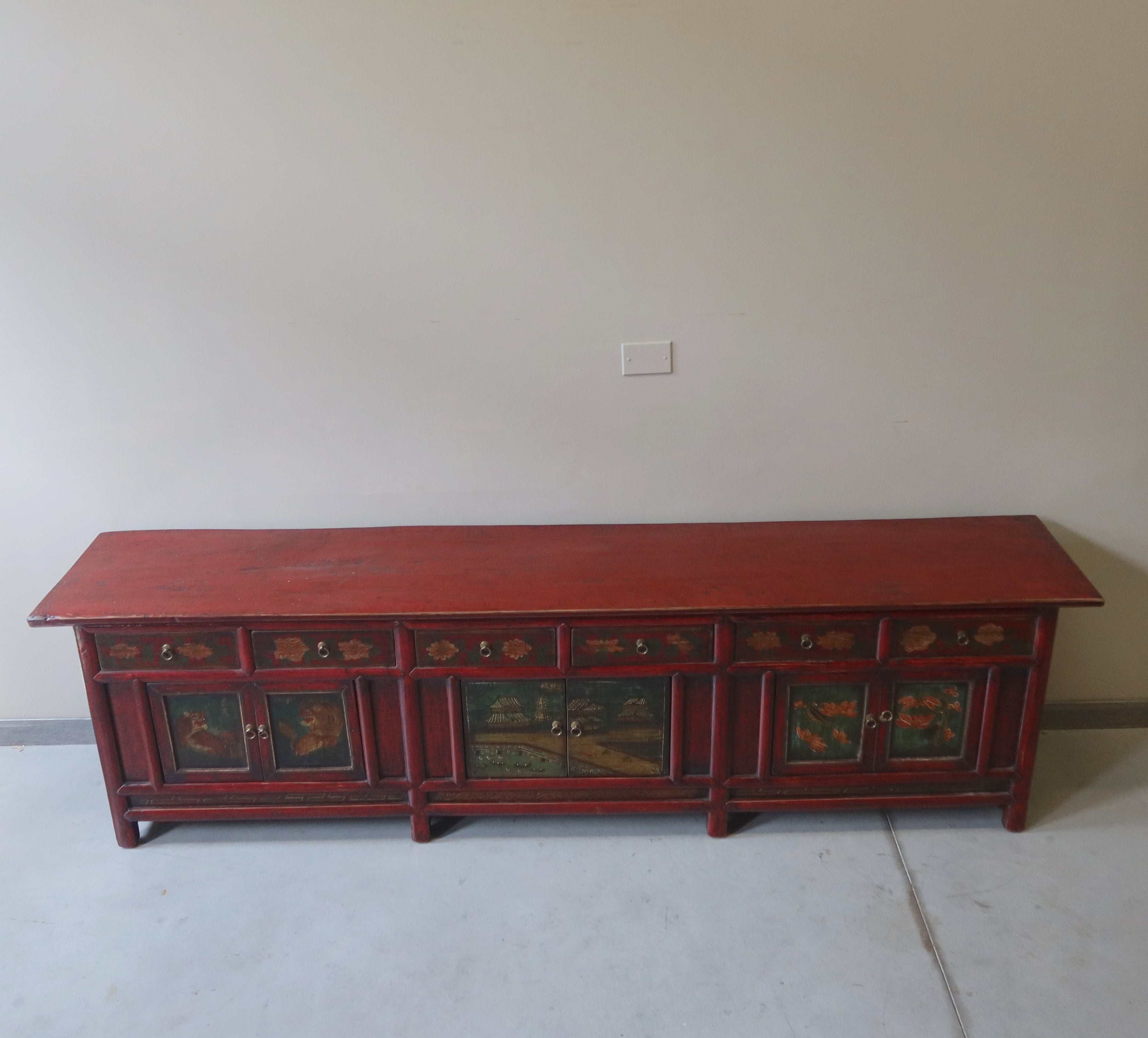 LUNGA CASSAPANCA MONGOLIA DECORO VIVO