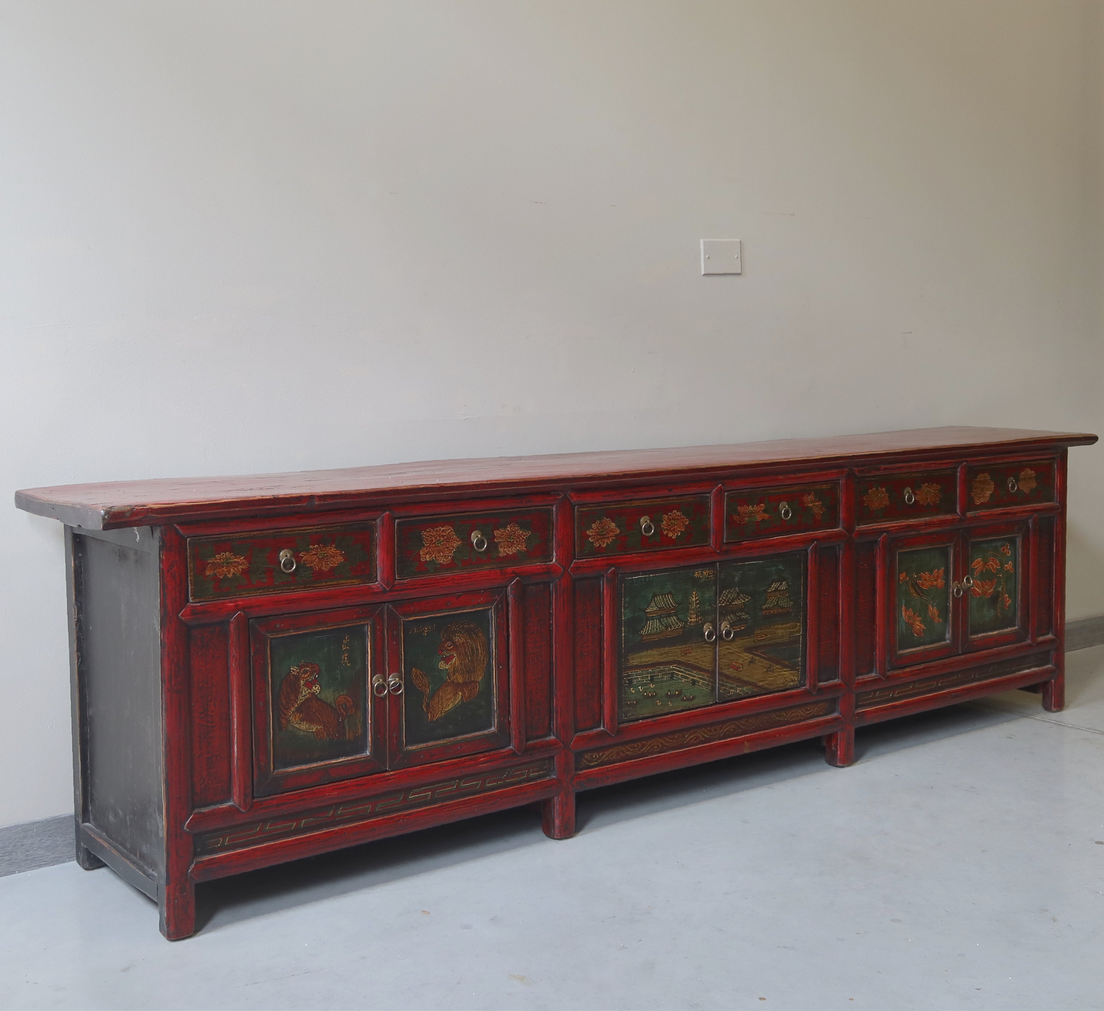 LUNGA CASSAPANCA MONGOLIA DECORO VIVO