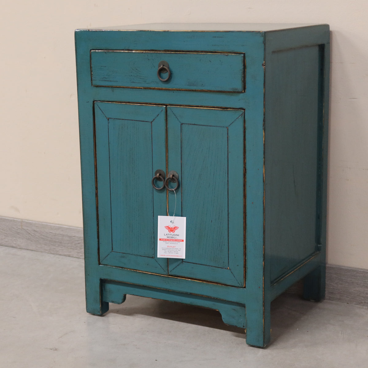 COMODINO CINESE LACCATO
