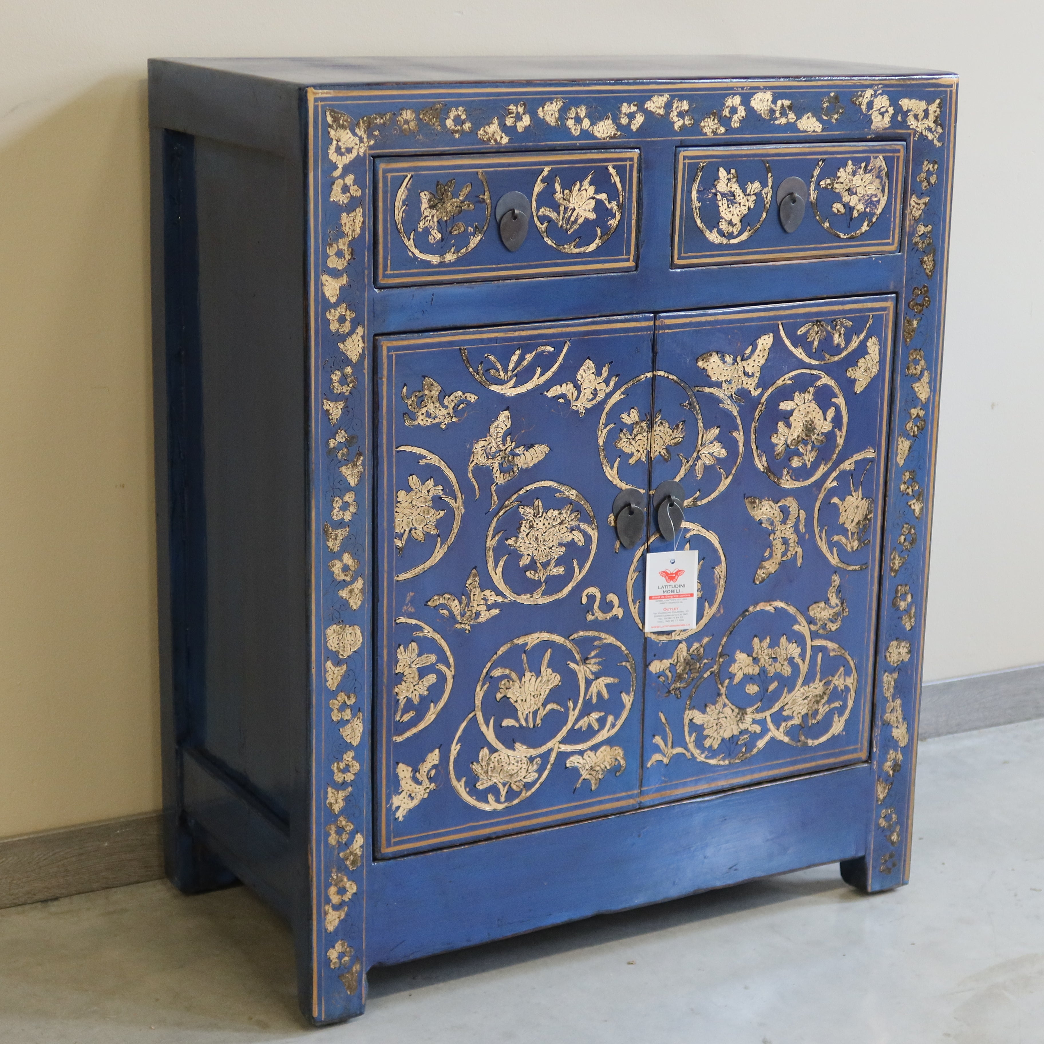 CREDENZINO SHANXI LACCA DECORATA