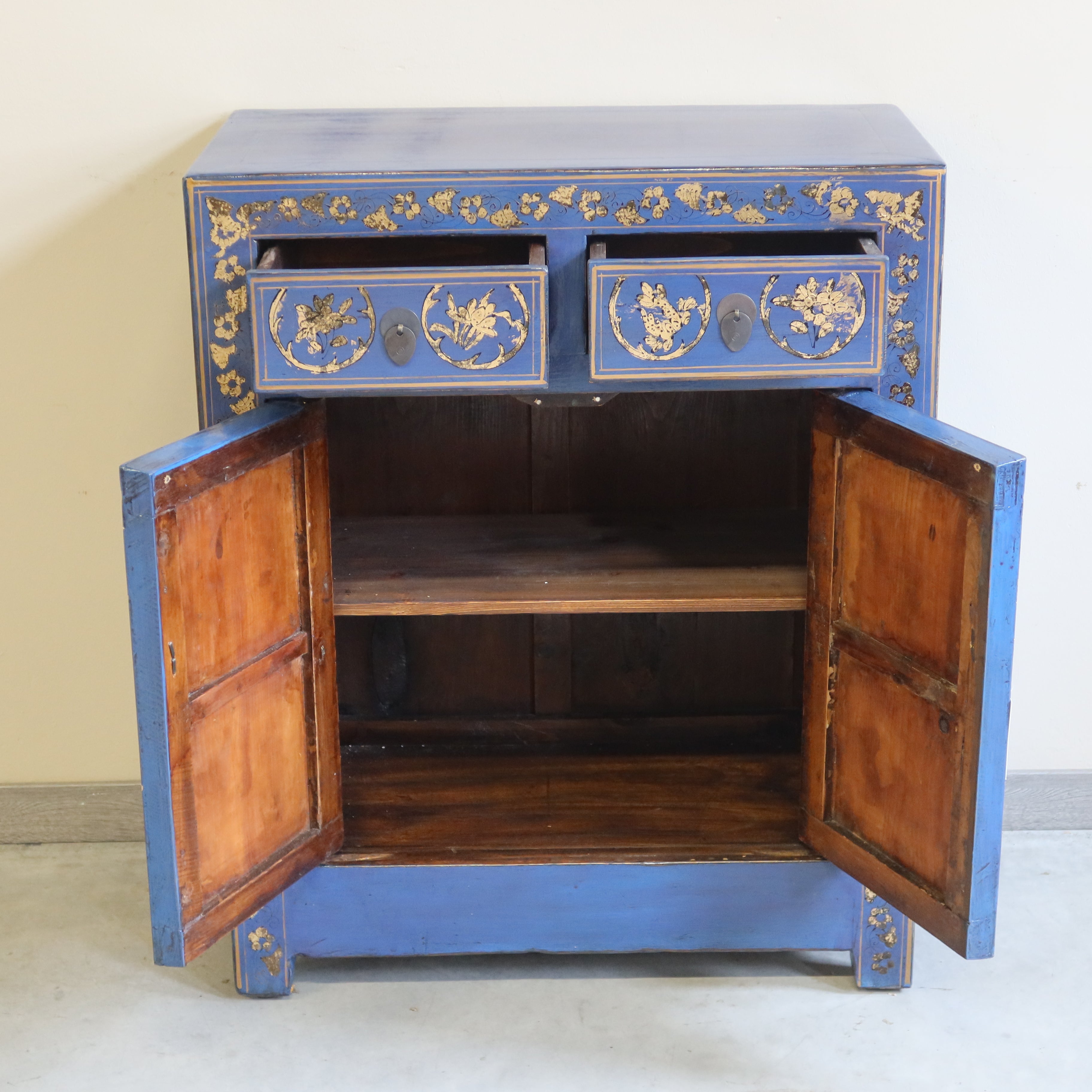 CREDENZINO SHANXI LACCA DECORATA
