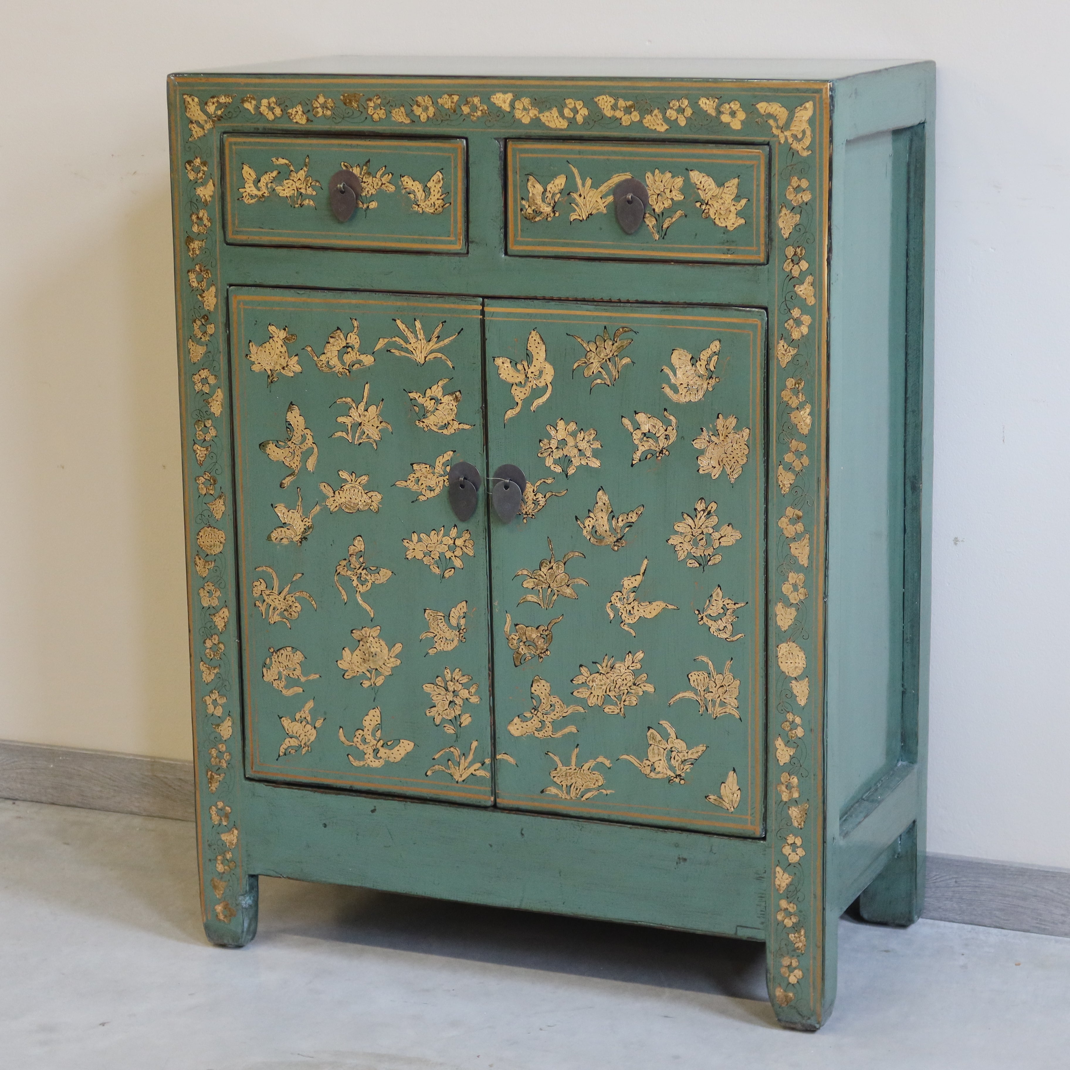 CREDENZINA SHANXI LACCA DECORATA
