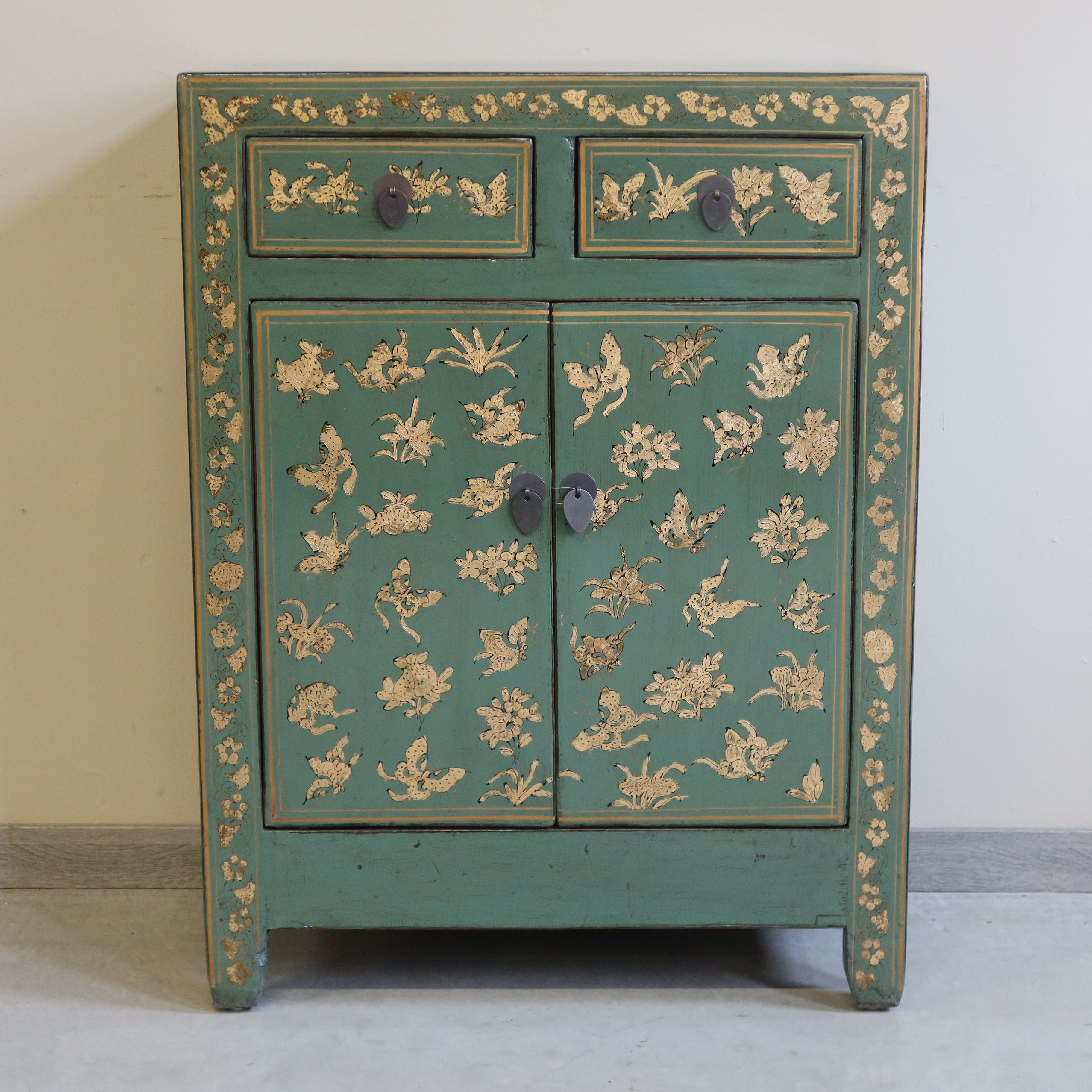 CREDENZINA SHANXI LACCA DECORATA