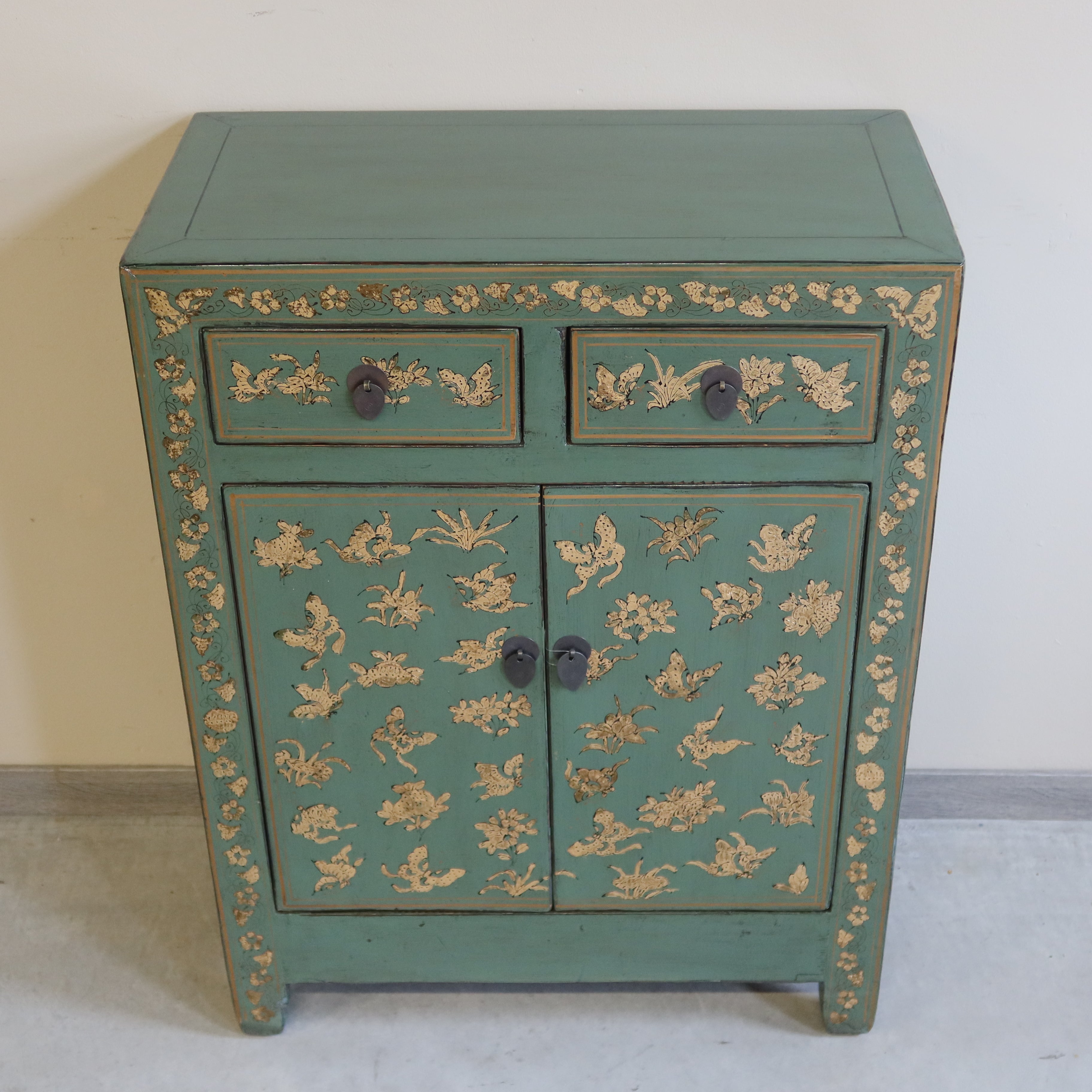 CREDENZINA SHANXI LACCA DECORATA