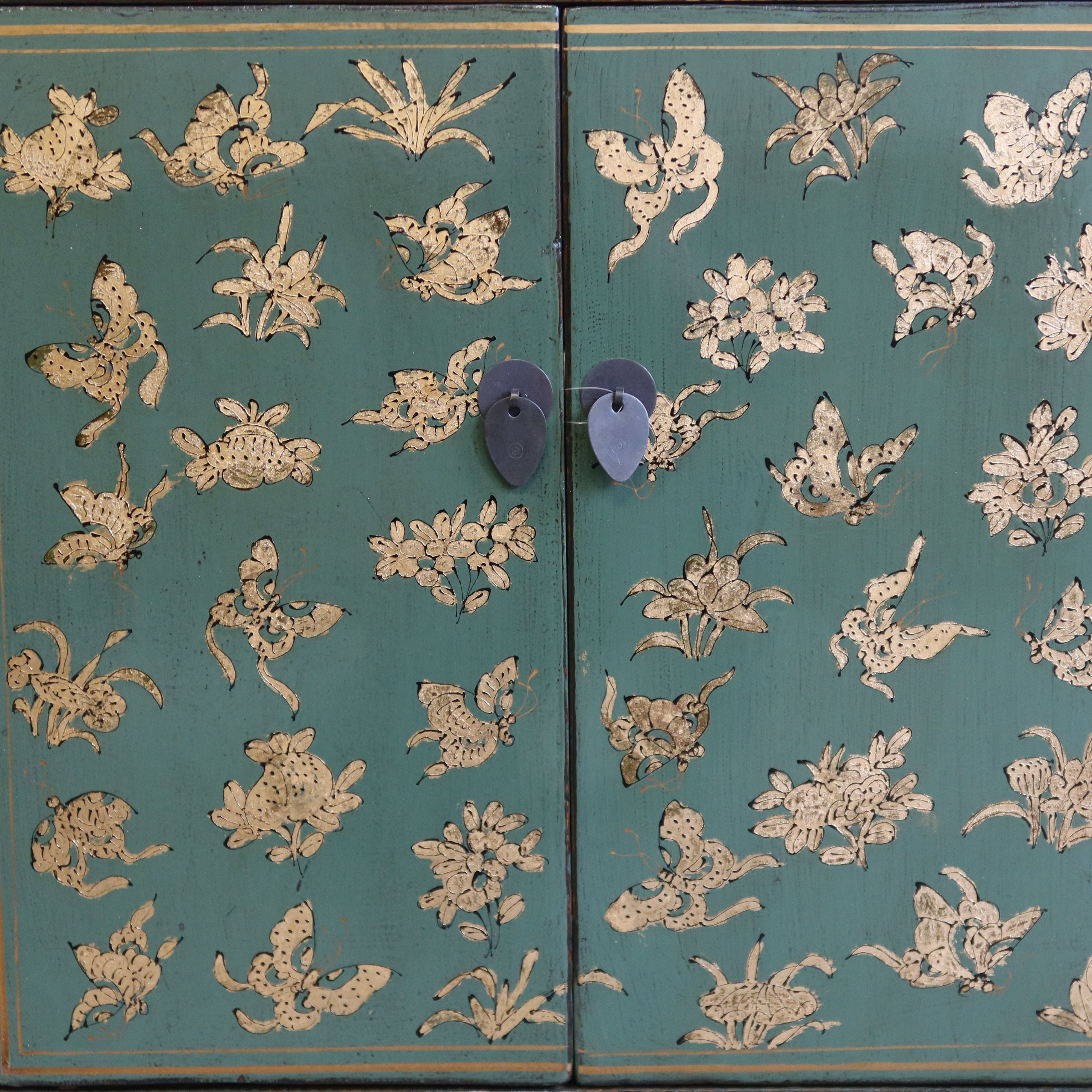 CREDENZINA SHANXI LACCA DECORATA