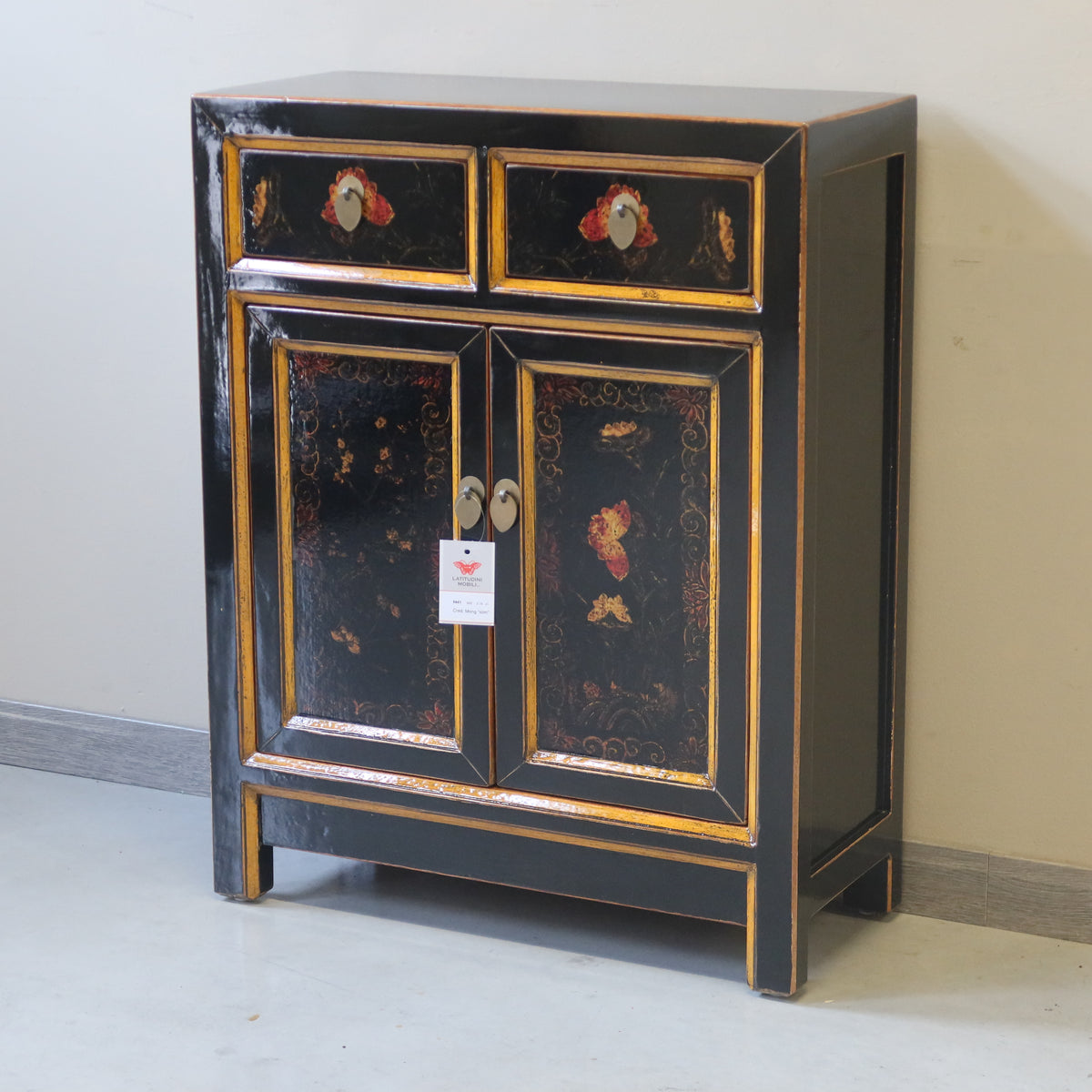 CREDENZINO MONGOLIA DECORATO