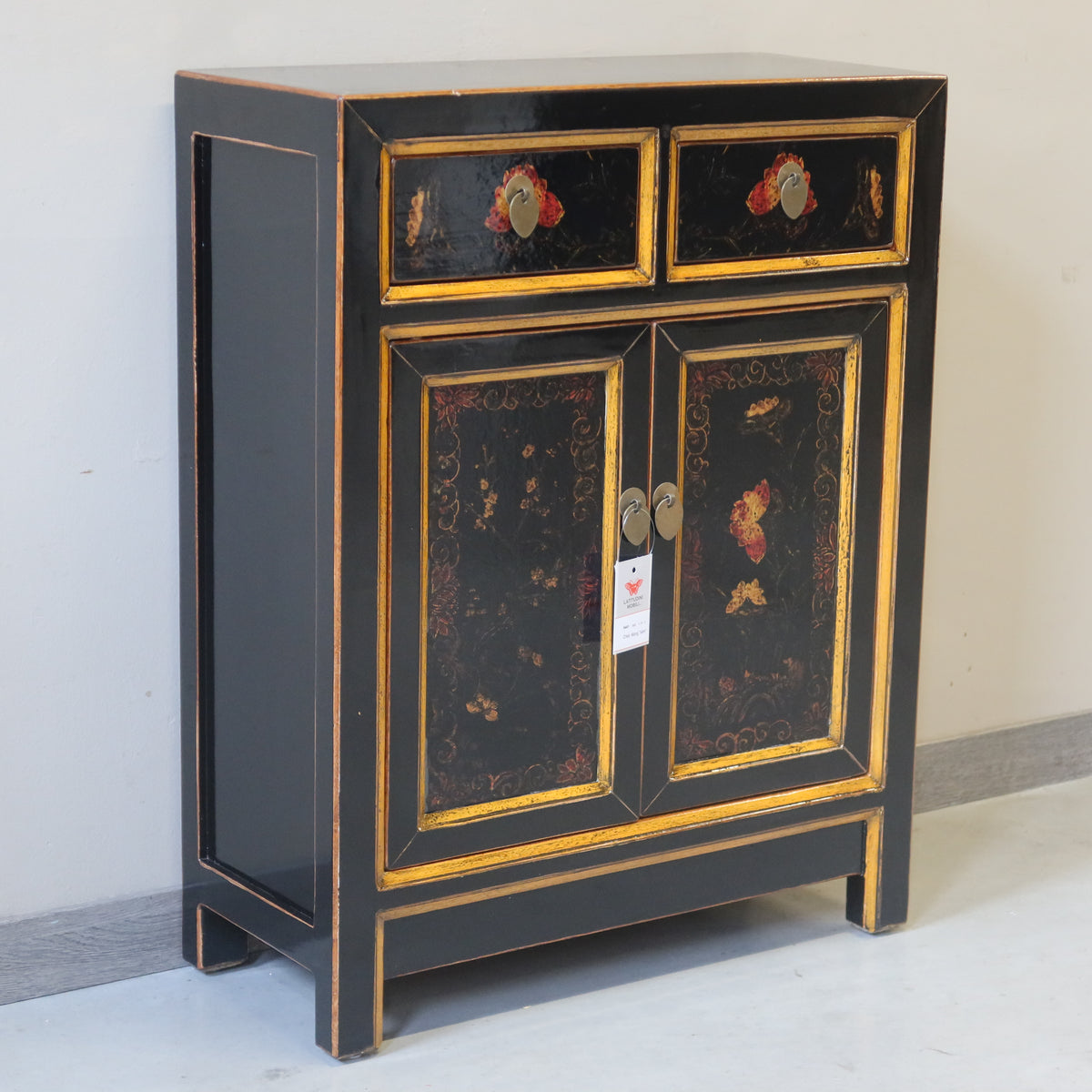 CREDENZINO MONGOLIA DECORATO