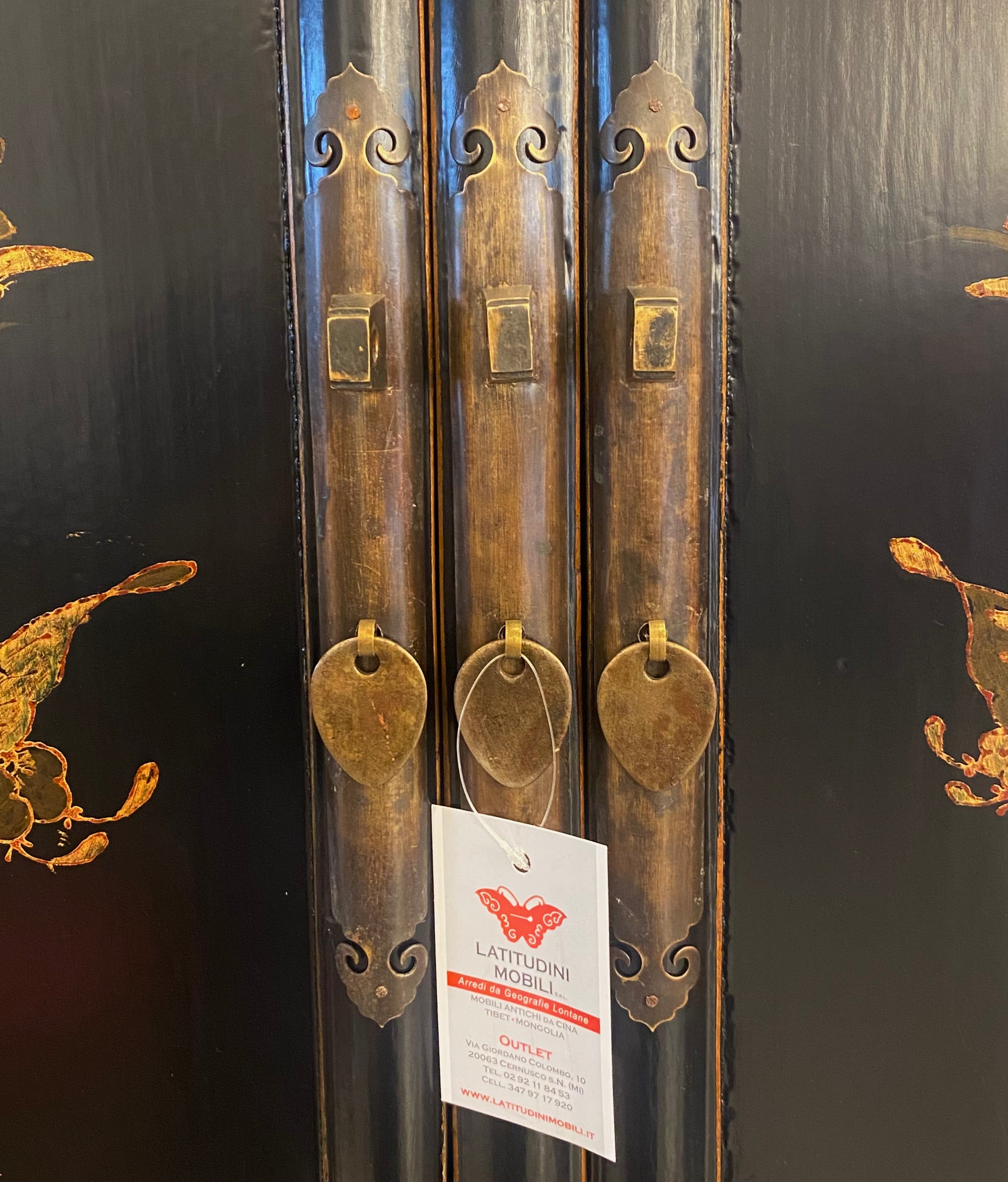 ARMADIO CINESE DECORATO DELLO SHANXI