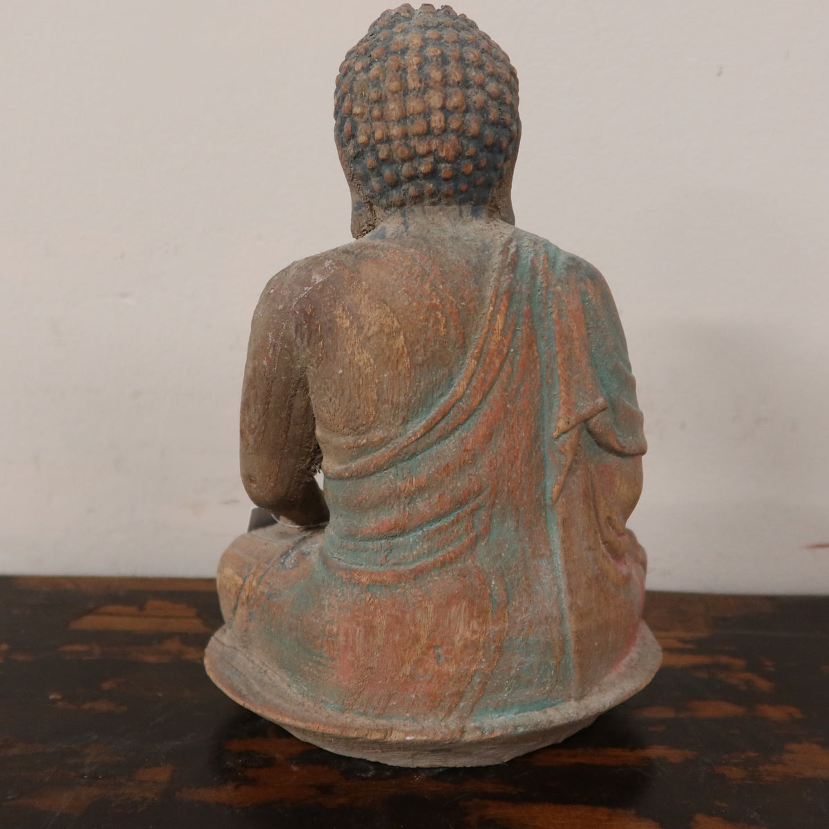 STATUETTA LIGNEA BUDDHA