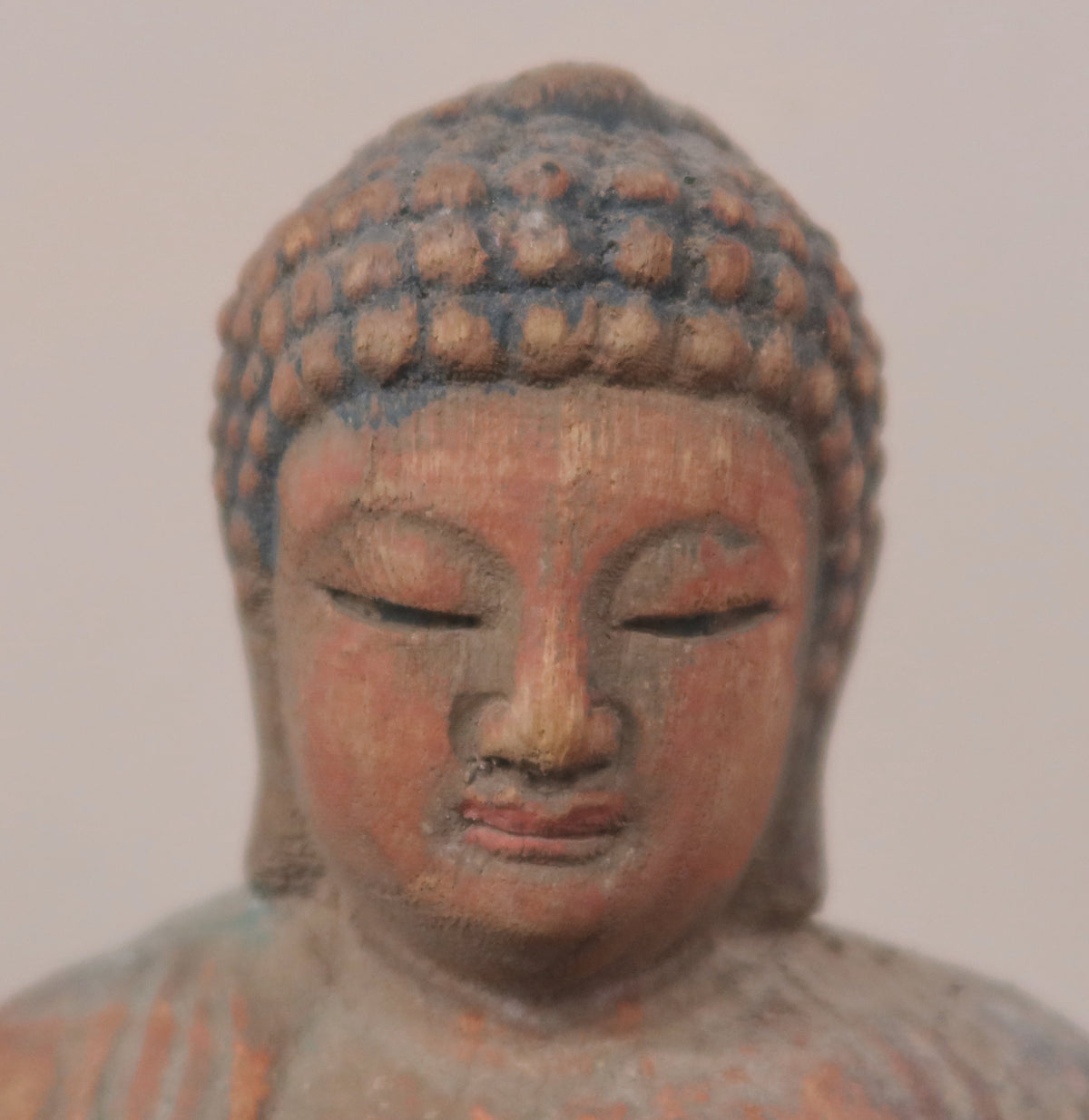 STATUETTA LIGNEA BUDDHA
