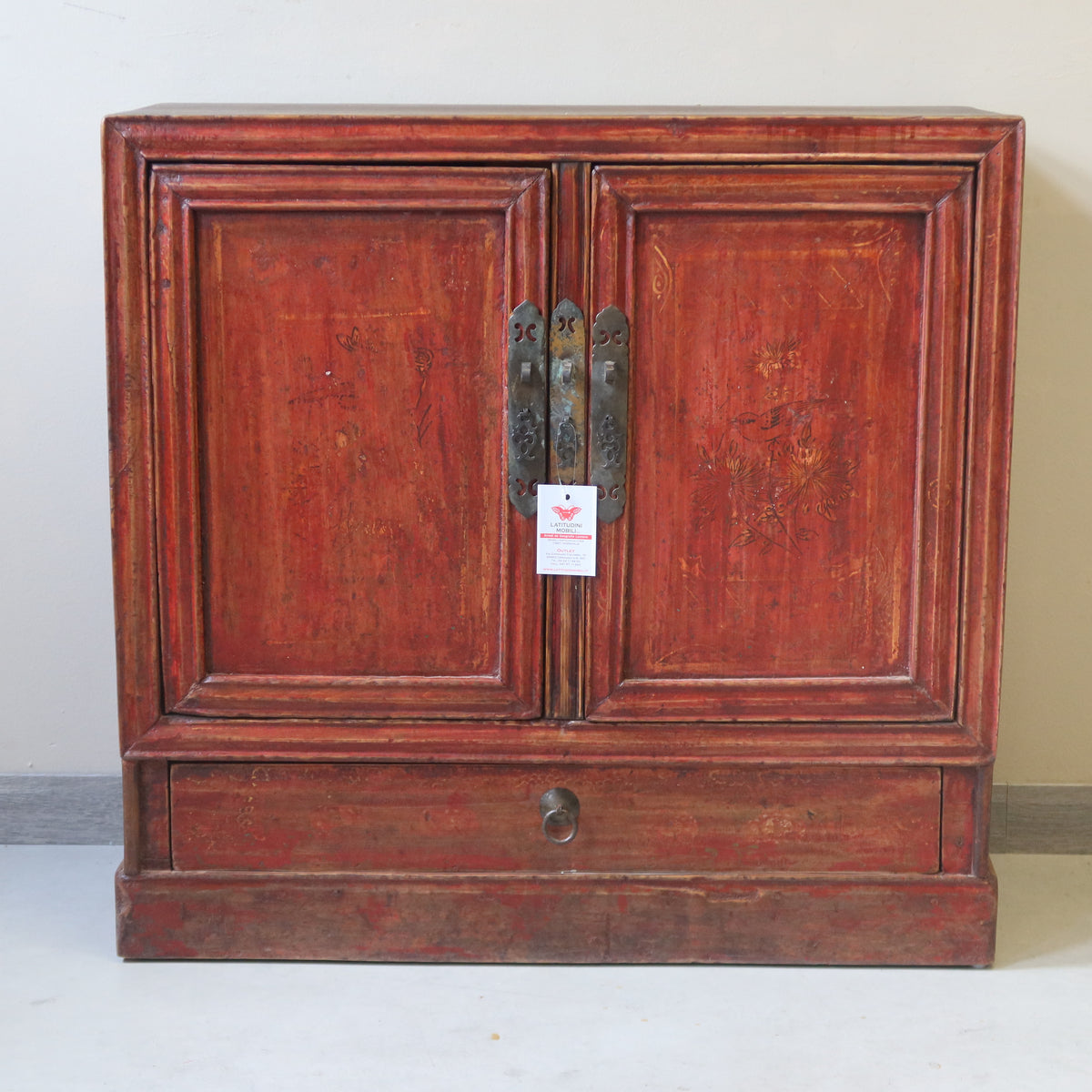 BOOKCASE DELLA MONGOLIA DECORO LIEVE
