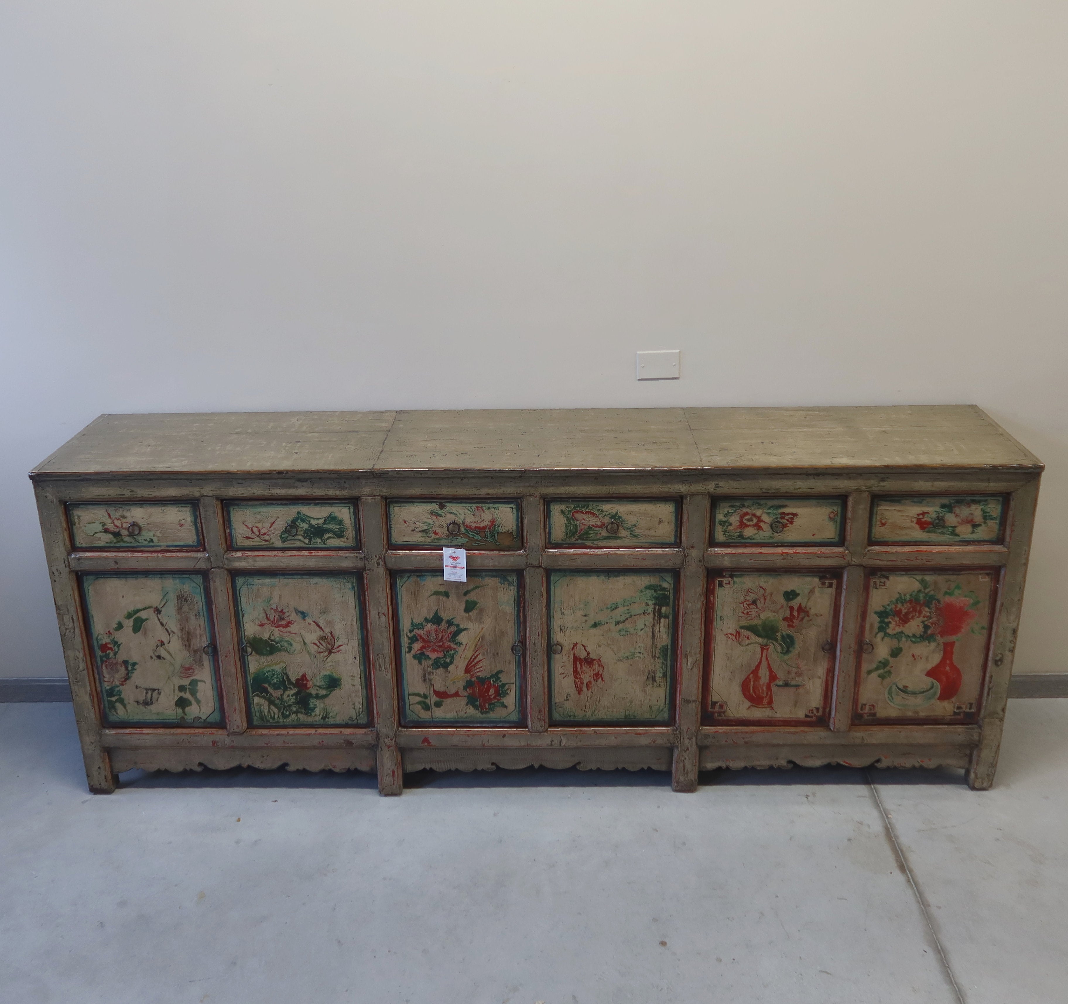 GRANDE CREDENZA MONGOLIA 6A6C DEC VIVO