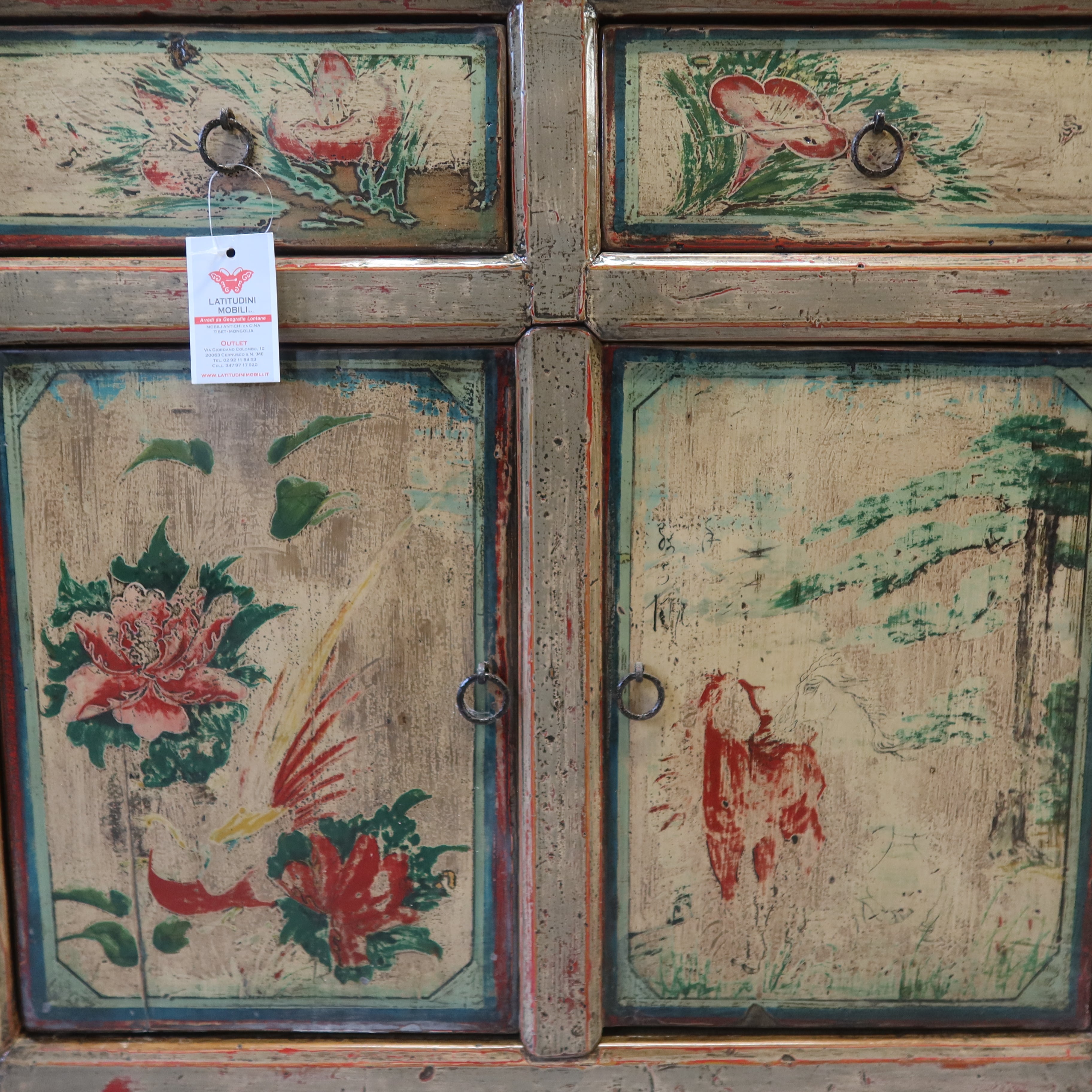 GRANDE CREDENZA MONGOLIA 6A6C DEC VIVO