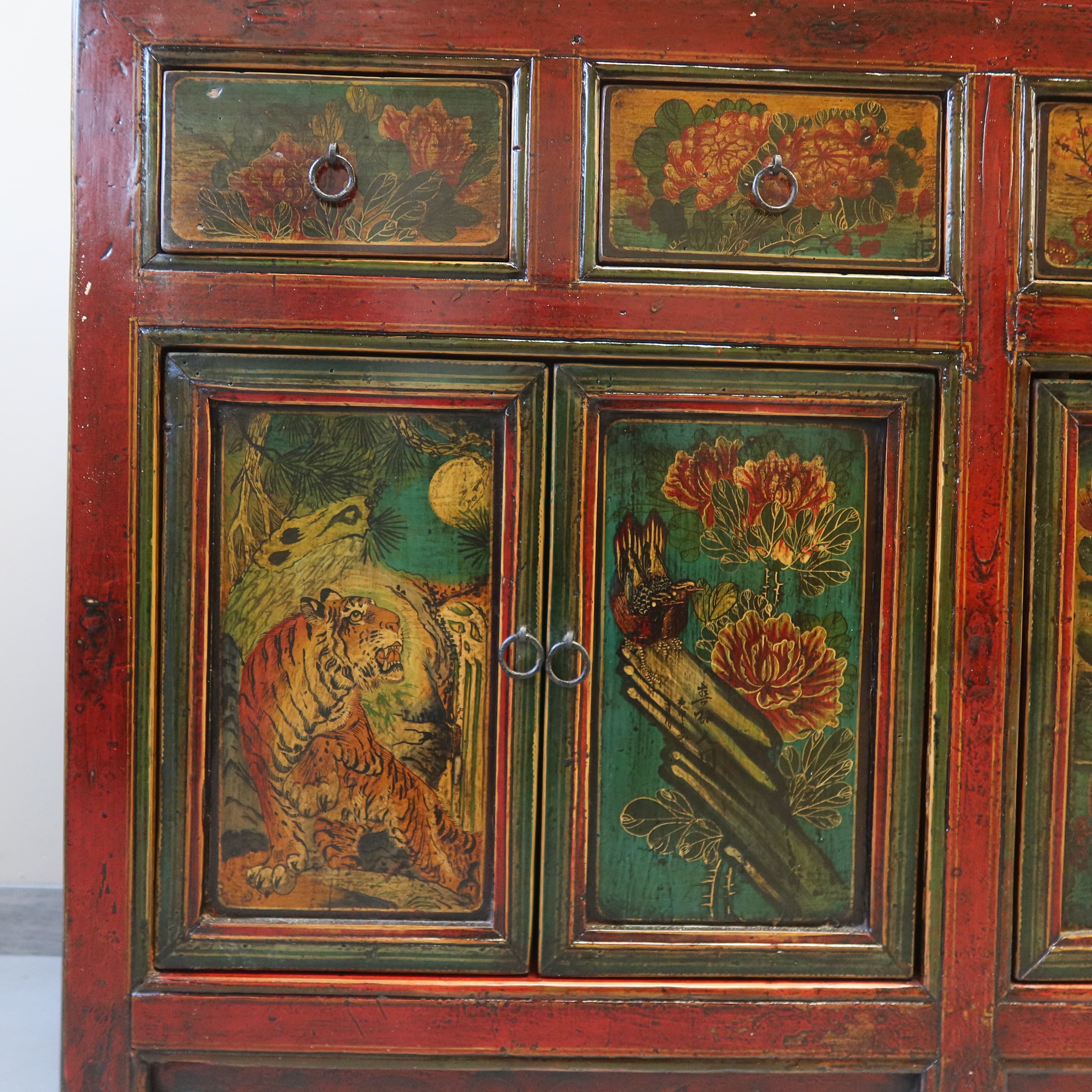 GRANDE CREDENZA MONGOLIA DEC. 6A6C