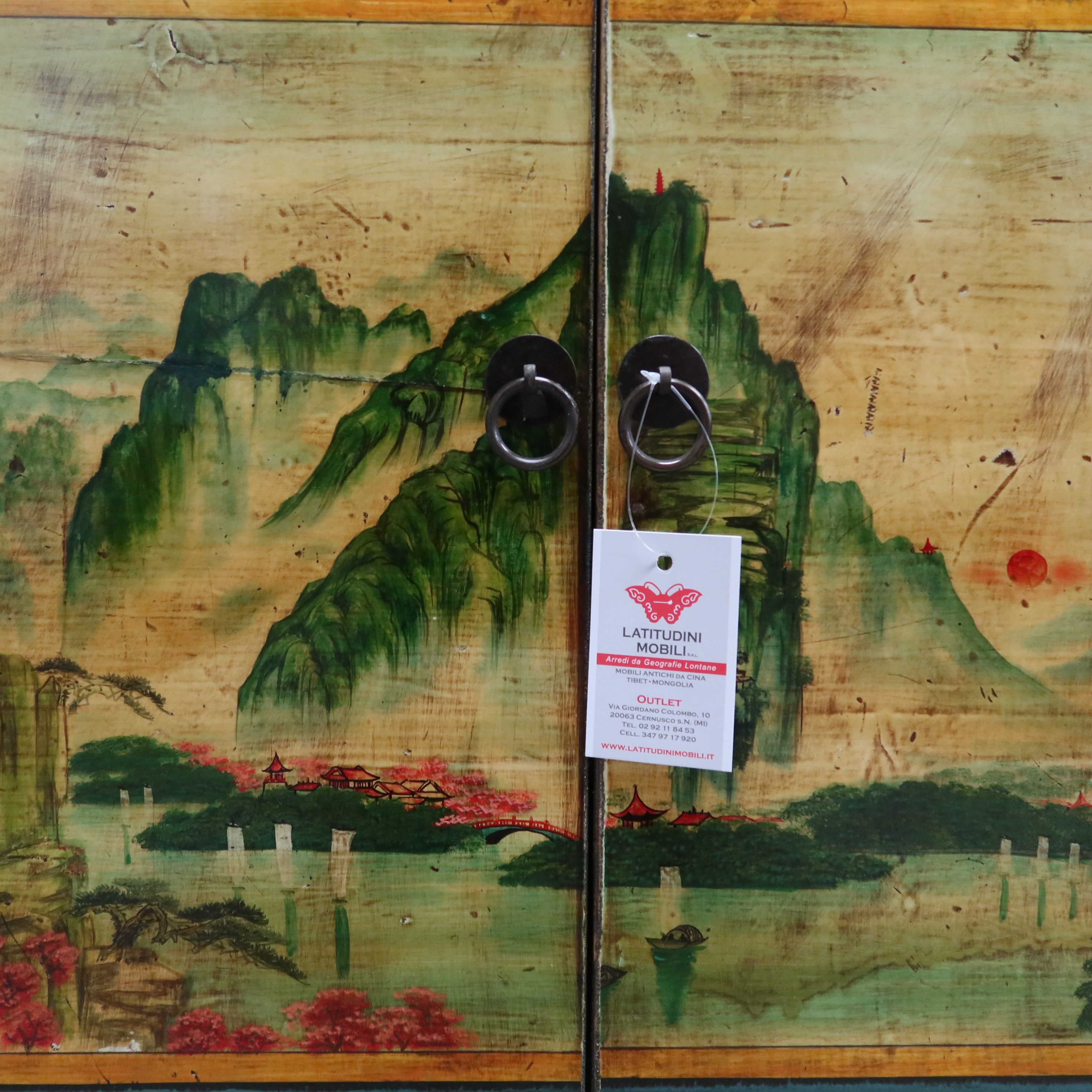 GRANDE CREDENZA MONGOLIA DEC. 6A6C