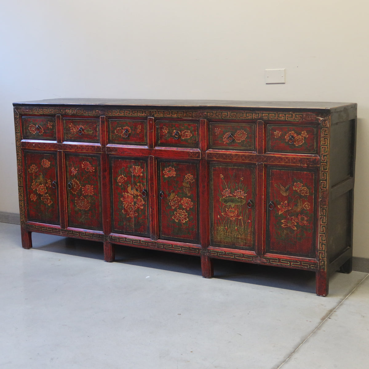 GRANDE CREDENZA MONGOLIA DEC. 6A6C