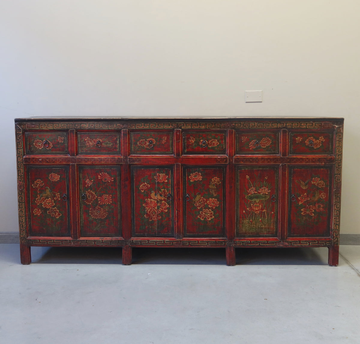 GRANDE CREDENZA MONGOLIA DEC. 6A6C