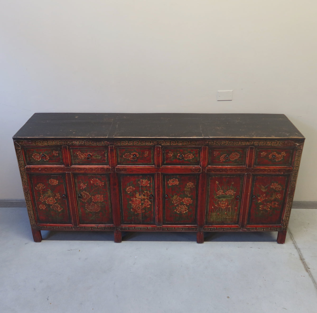 GRANDE CREDENZA MONGOLIA DEC. 6A6C